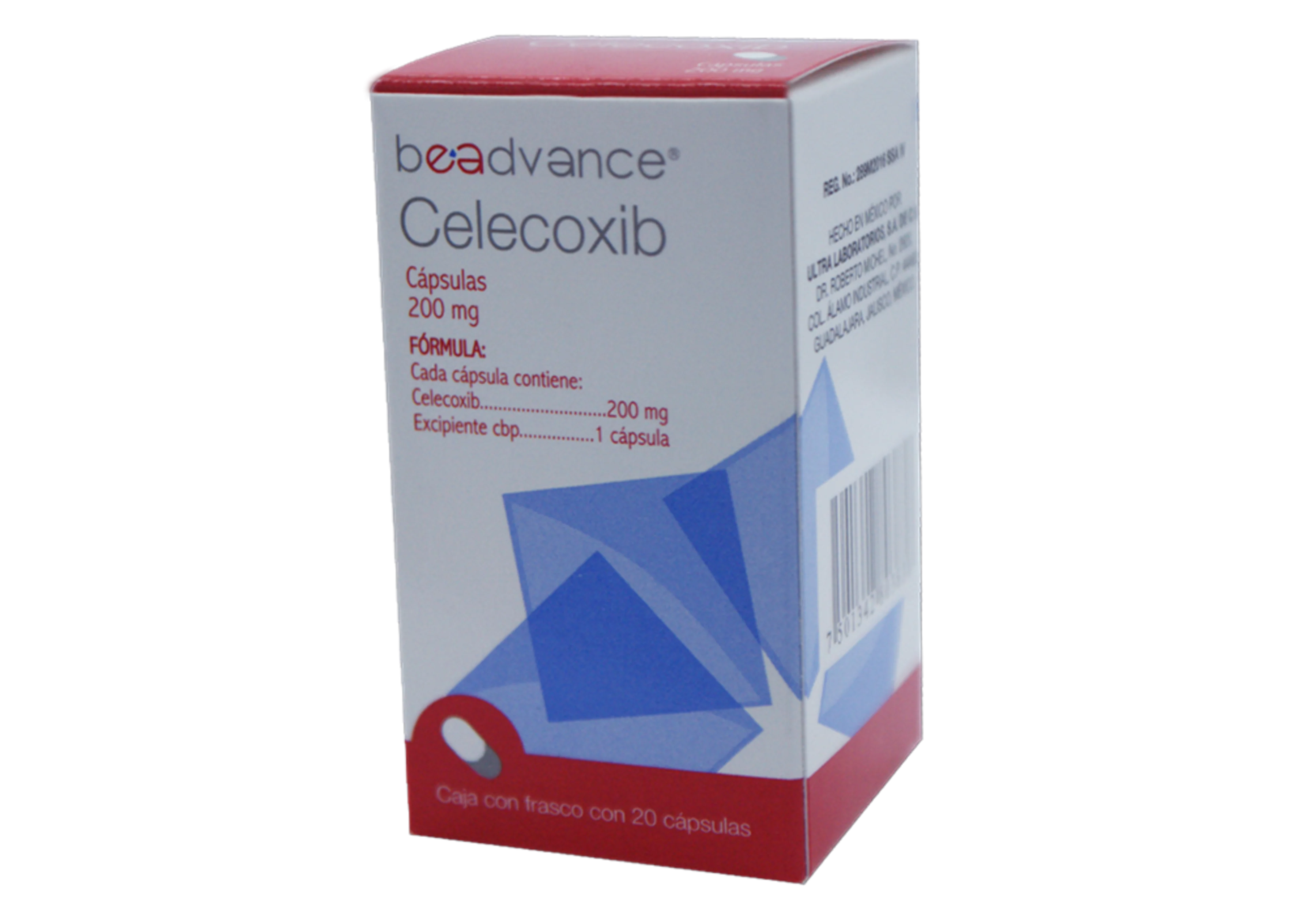 Celecoxib 200 Mg Con 20 Cápsulas