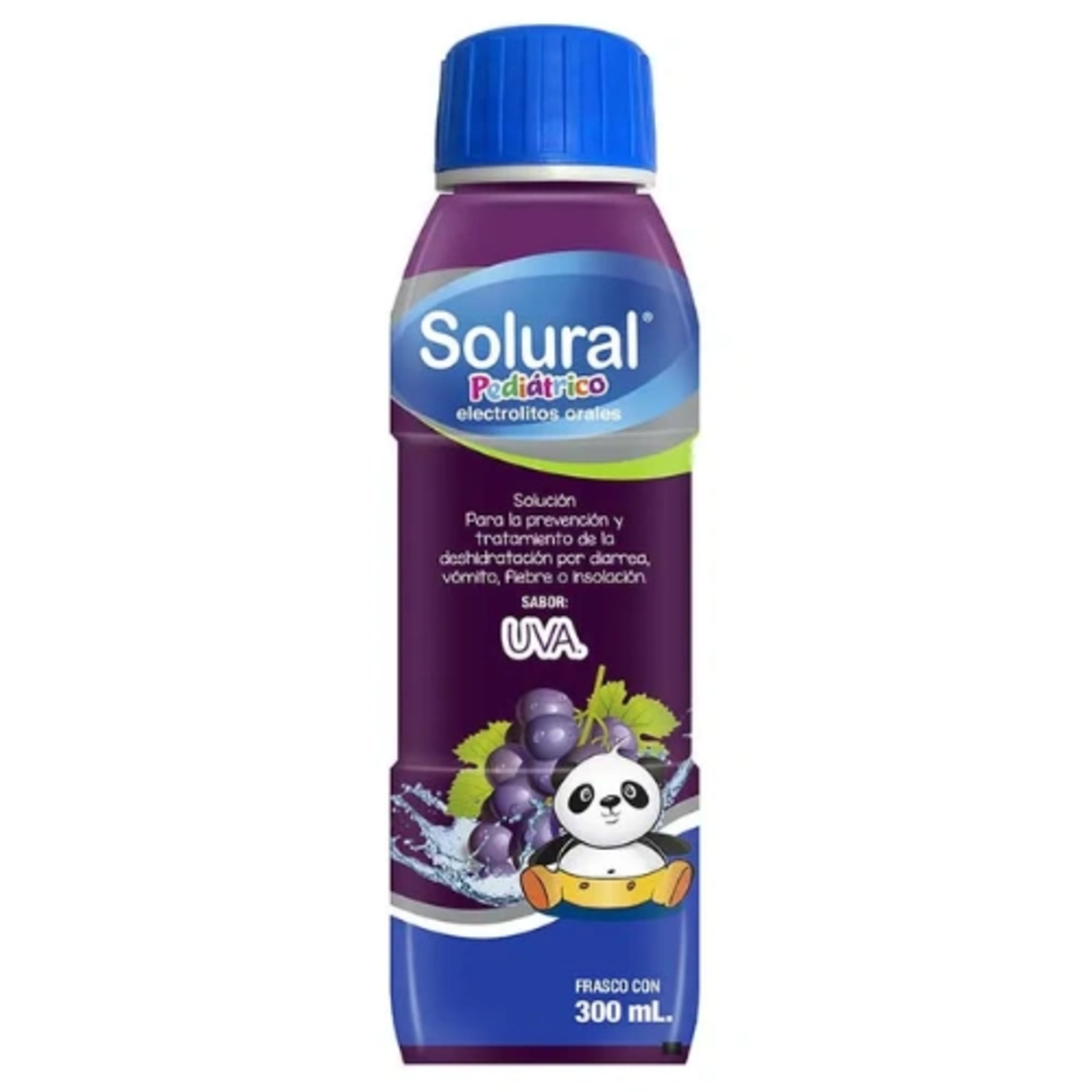 Solural Pediátrico Sabor Uva 300 Ml