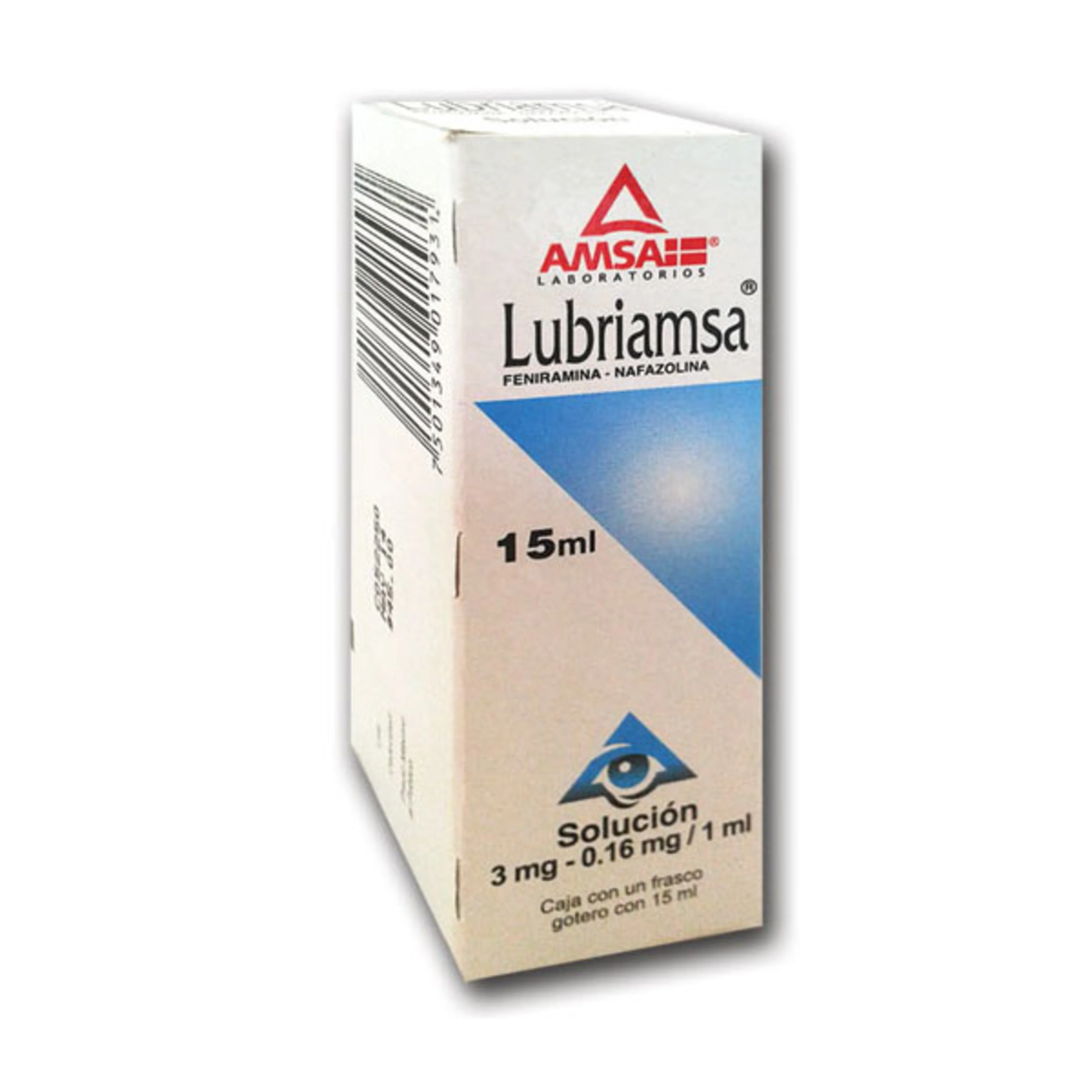 Lubriamsa 3/0.16 Mg Solución Oftálmica Gotas 15 Ml