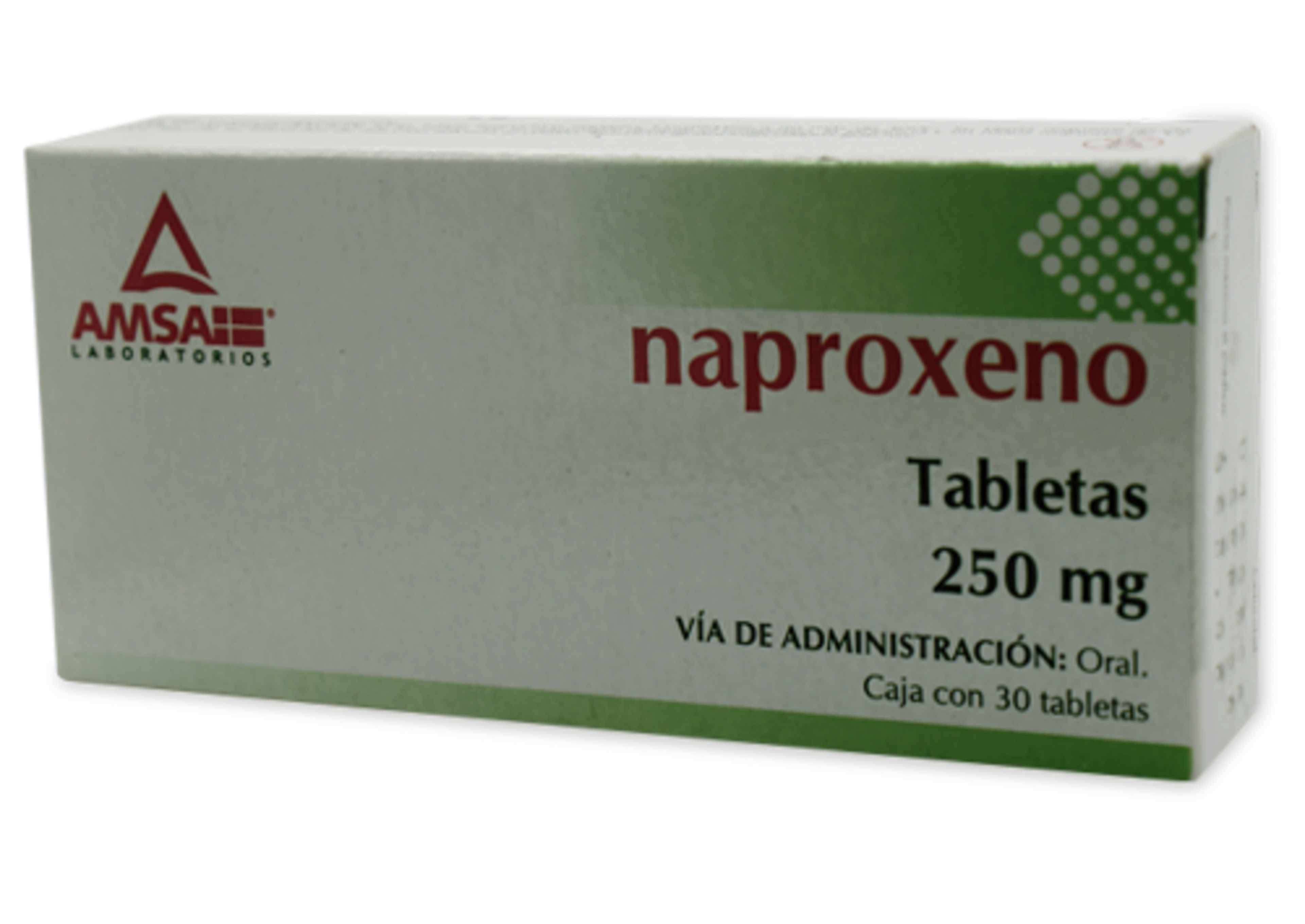 Naproxeno 250 Mg Con 30 Tabletas (Amsa)