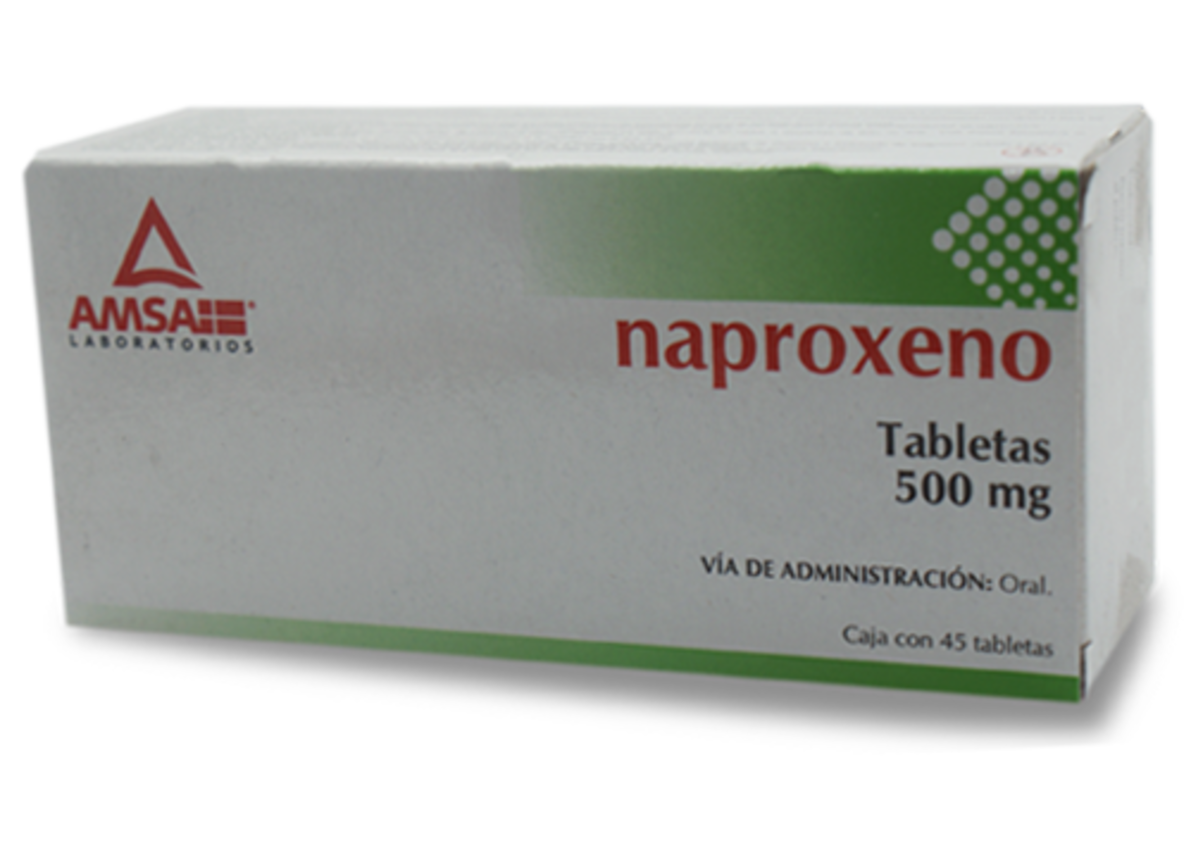Naproxeno 500 Mg Con 45 Tabletas