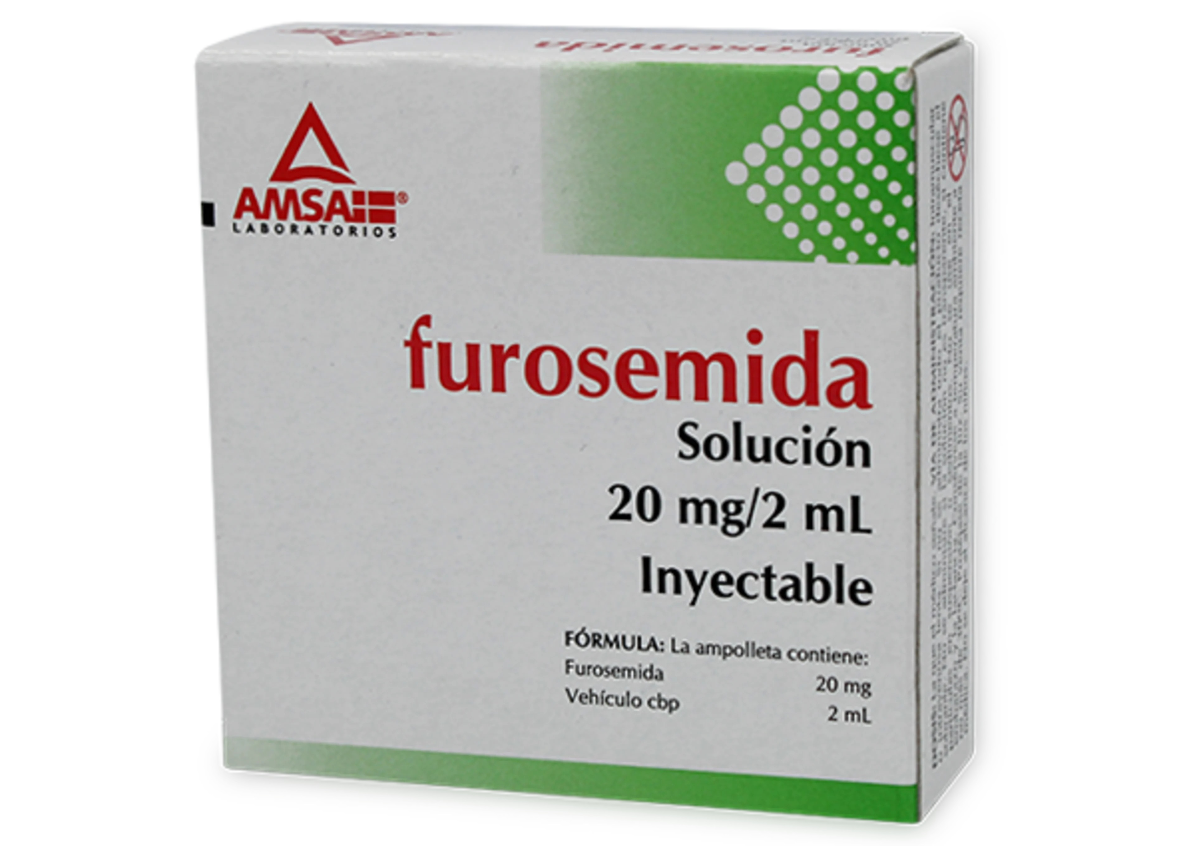 Furosemida 20 Mg Con 5 Ampolletas