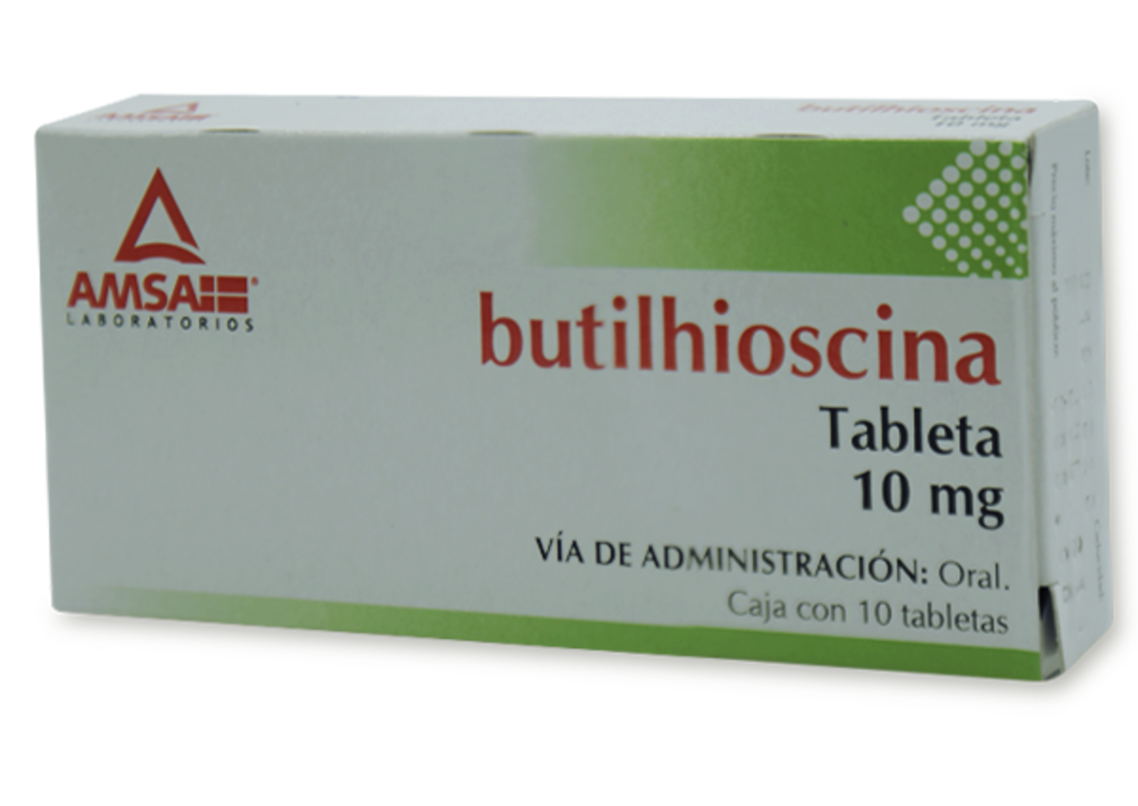 Butilhioscina 10 Mg Con 10 Tabletas (Amsa)