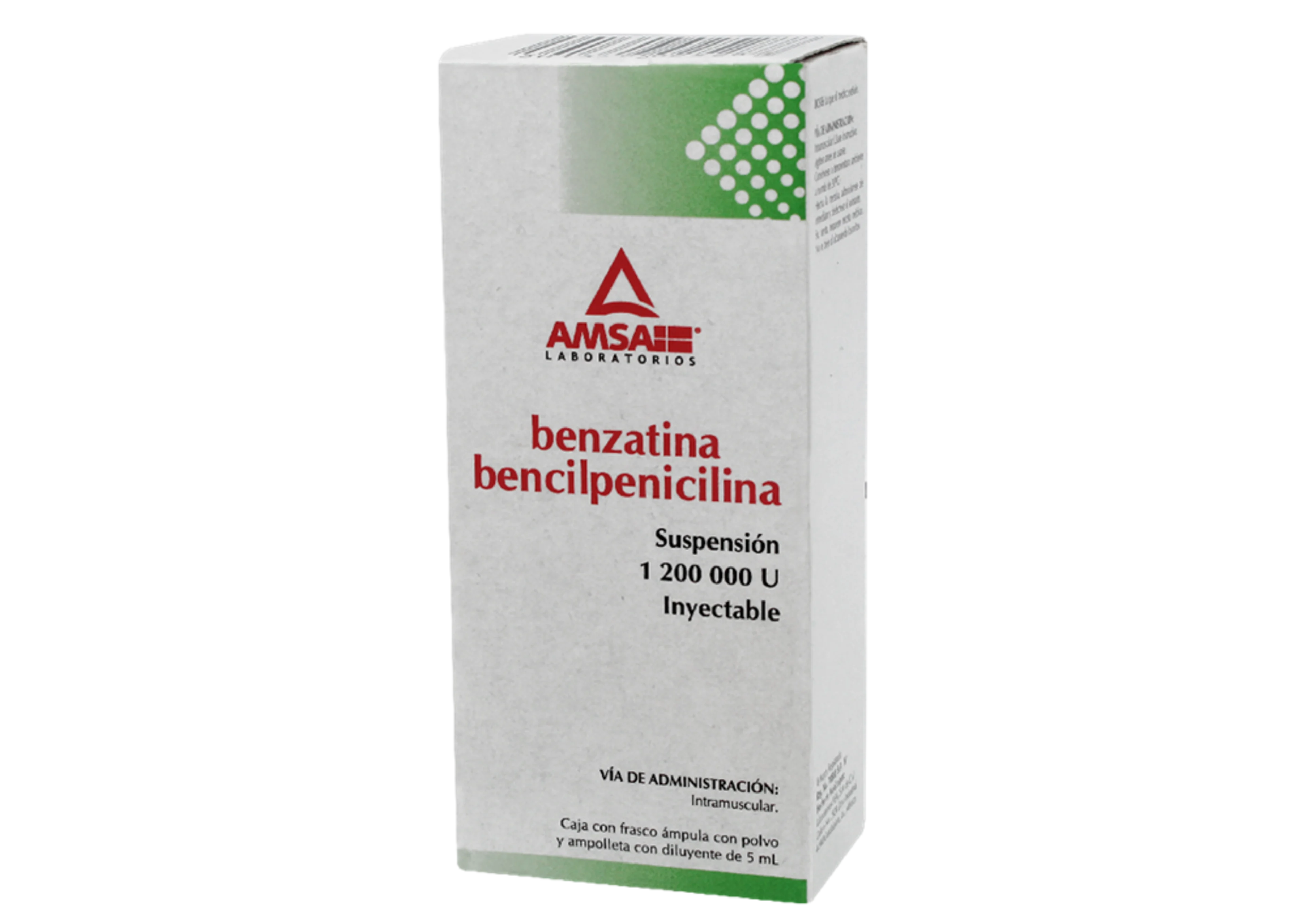 Benzatina Bencilpenicilina Penicilina G 1200000 Ui Solución Inyectable 3 Ml