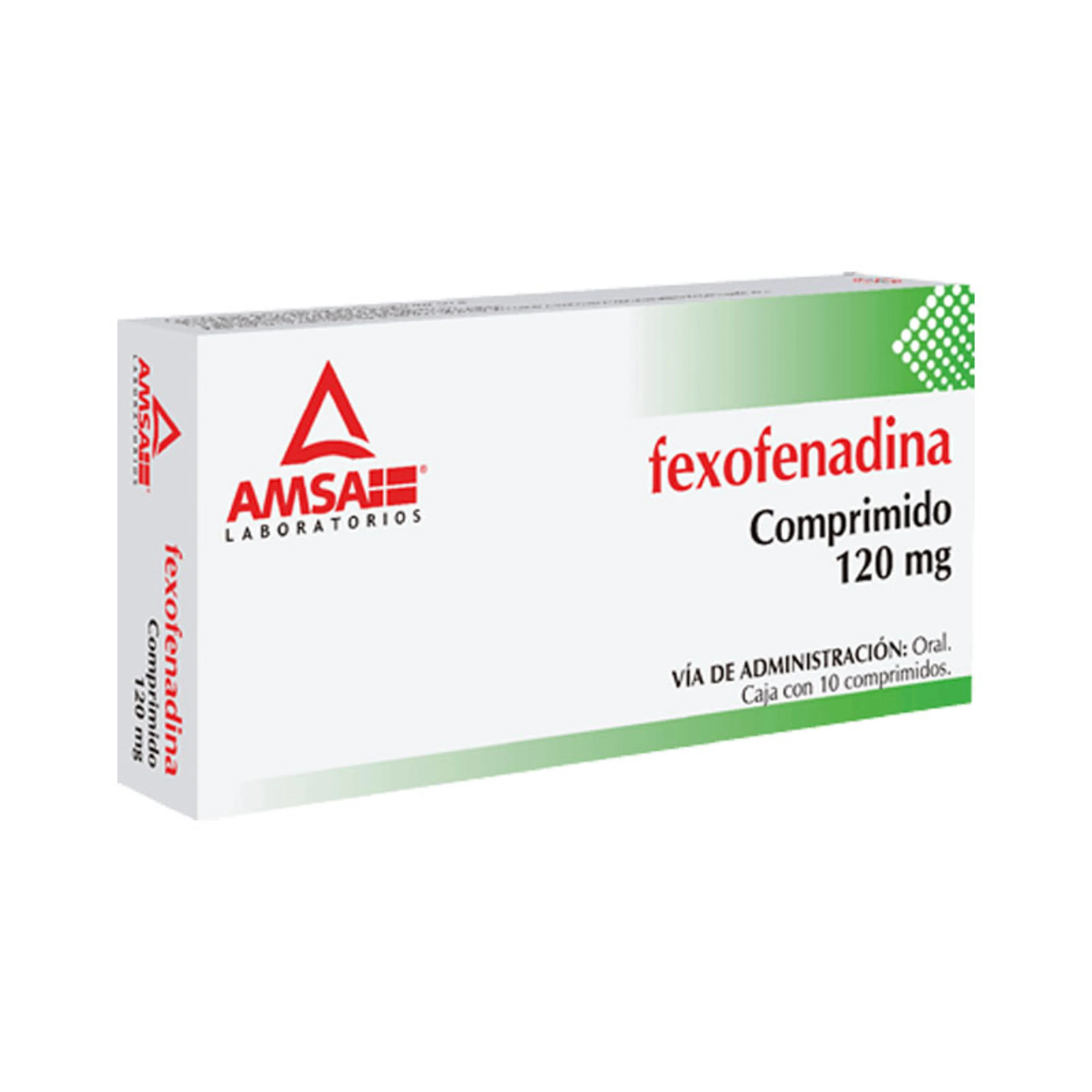Fexofenadina 120 Mg Con 10 Comprimidos