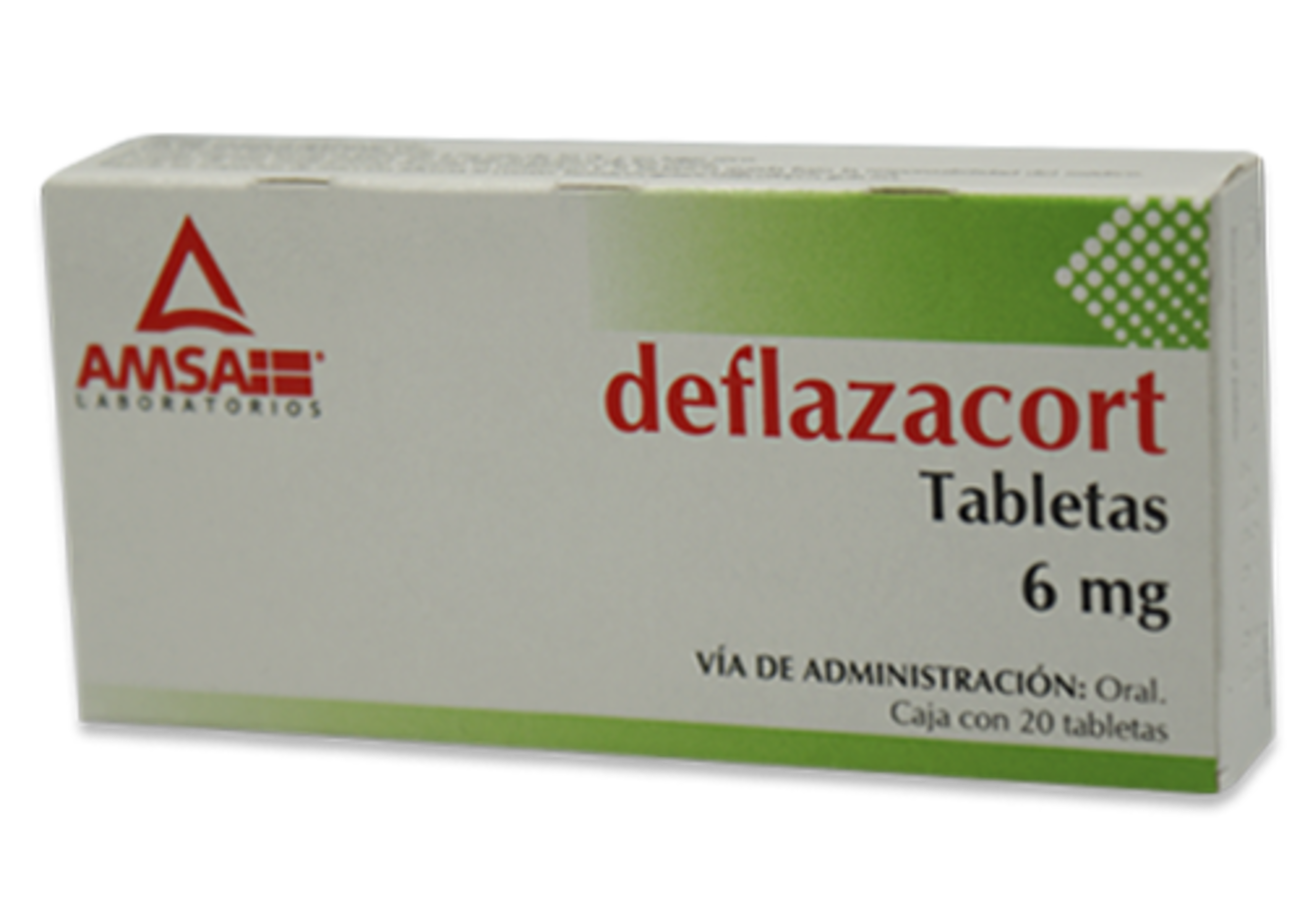 Deflazacort 6 Mg Con 20 Tabletas