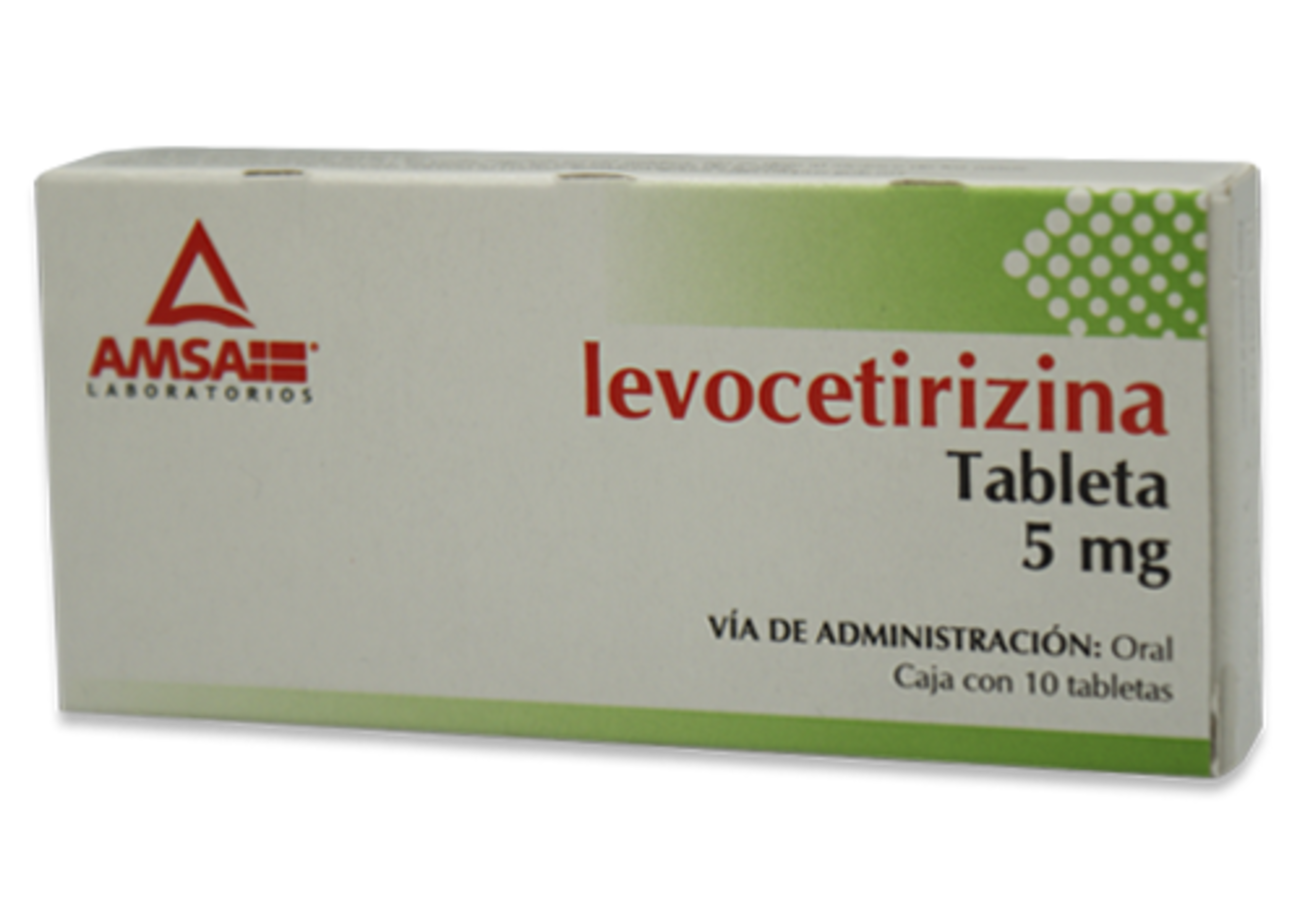 Levocetirizina 5 Mg Con 10 Tabletas
