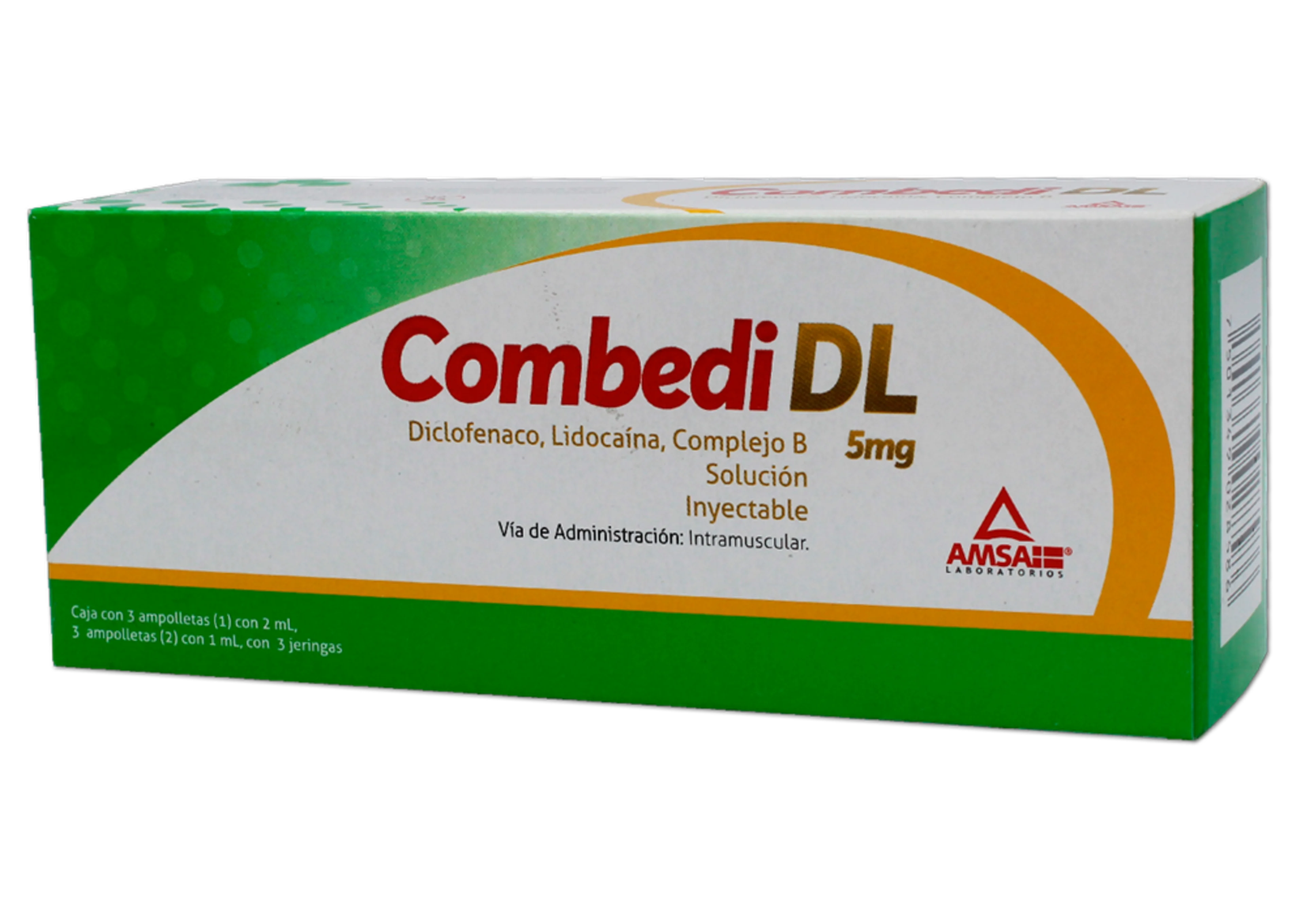 Combedi Dl Solución Inyectable Con 3 Jeringas