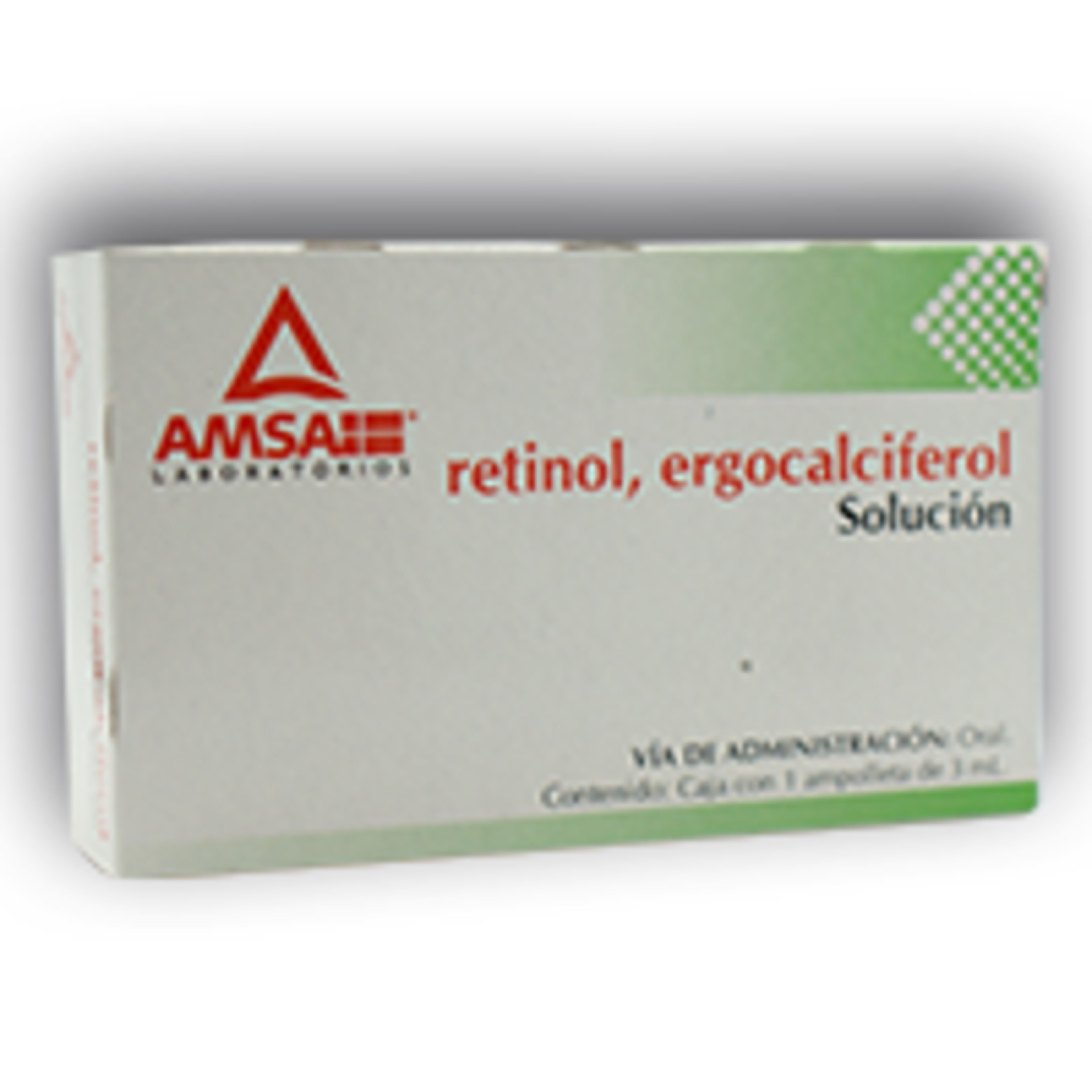 Vitaminas AD con 1 Ampollas