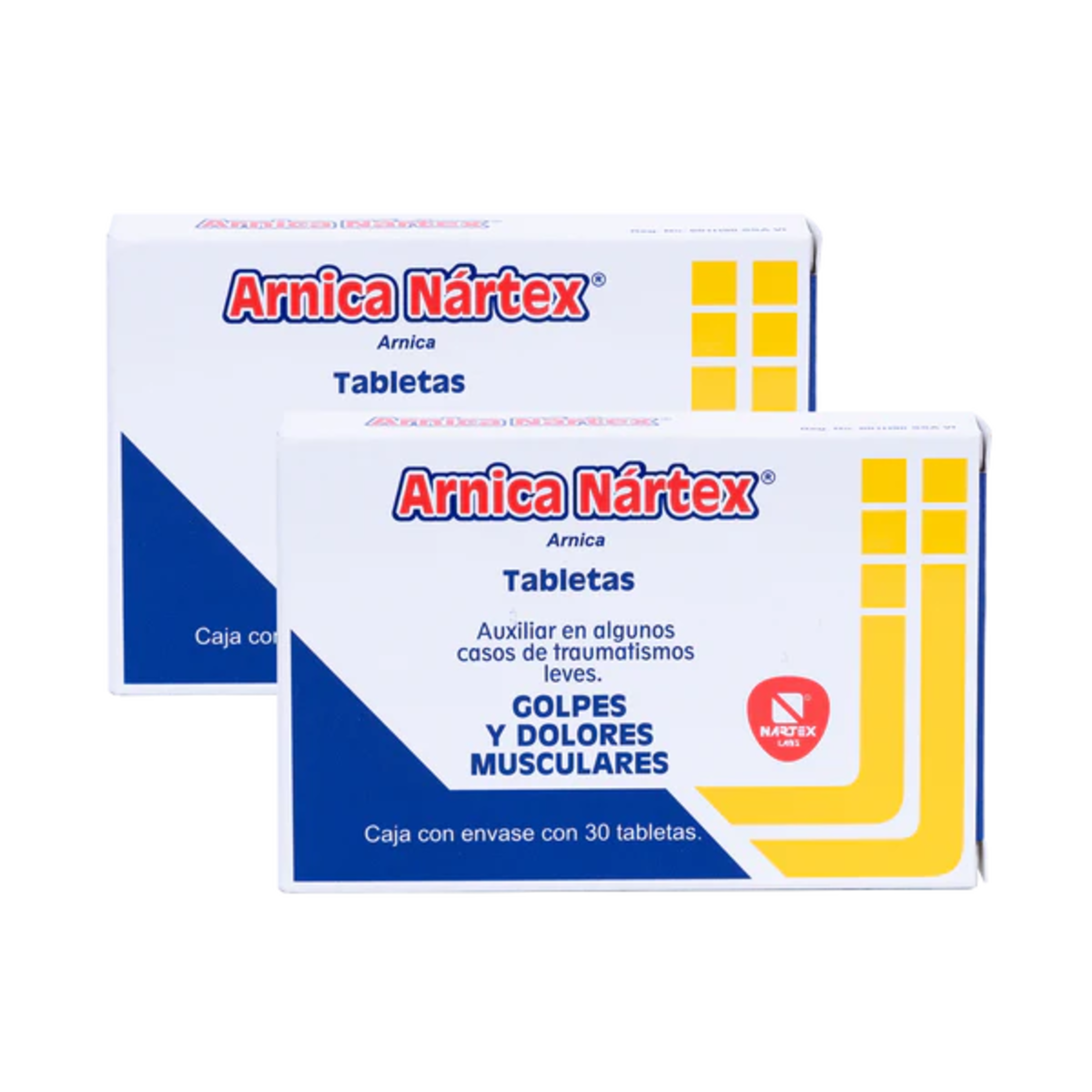 Nartex Árnica Con 30 Tabletas Duopack