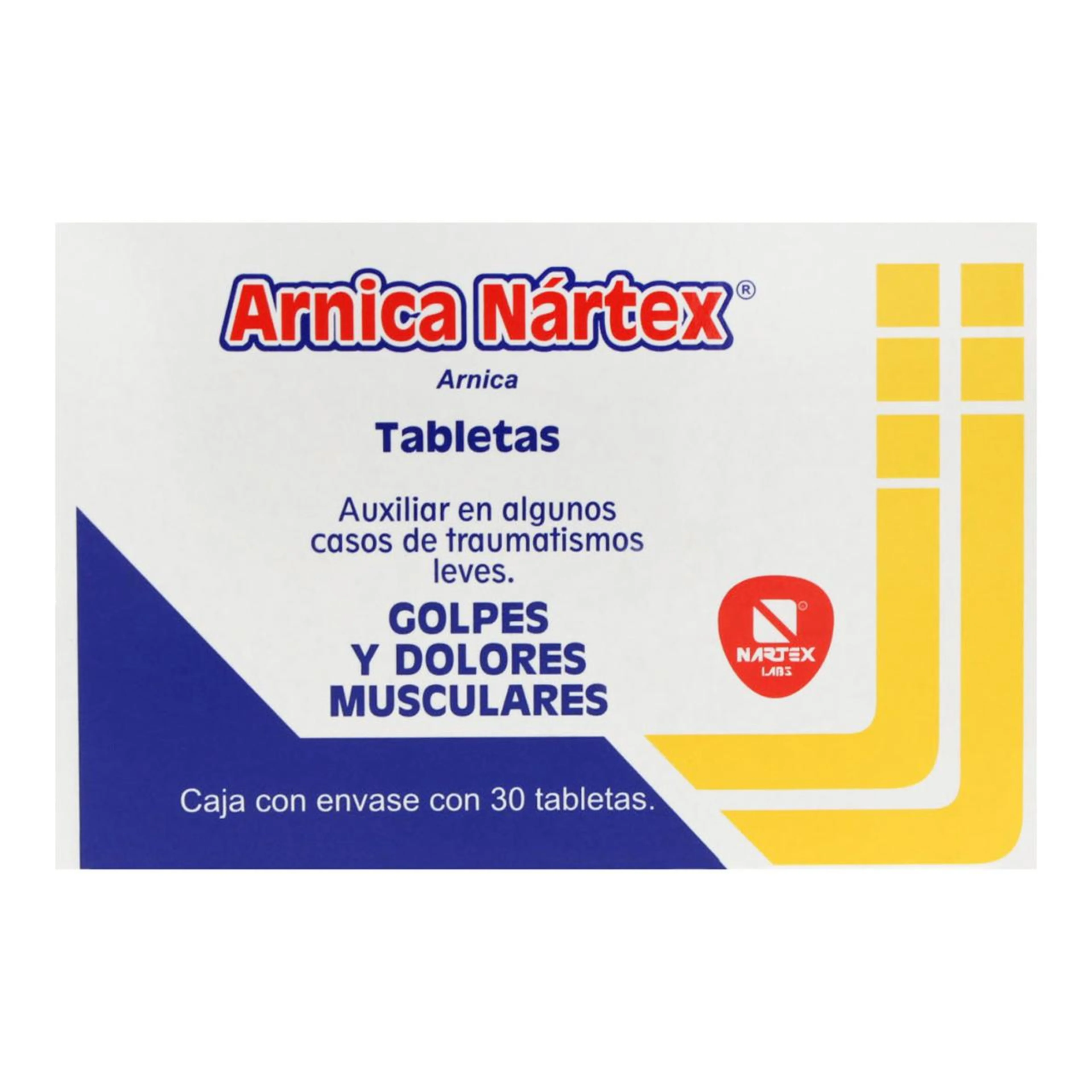 Árnica Con 30 Tabletas