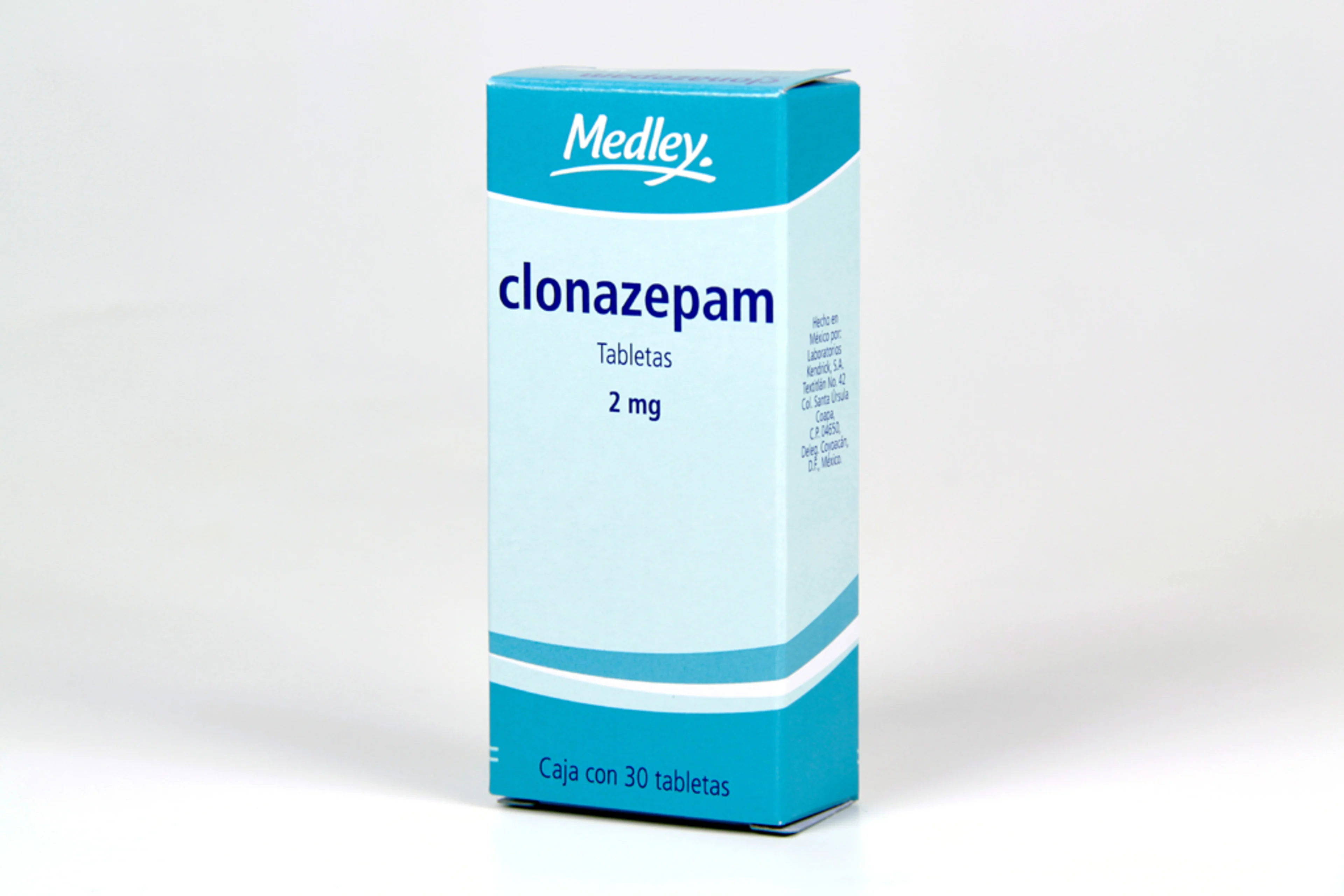 Clonazepam 2 Mg Con 30 Tabletas (Medley)