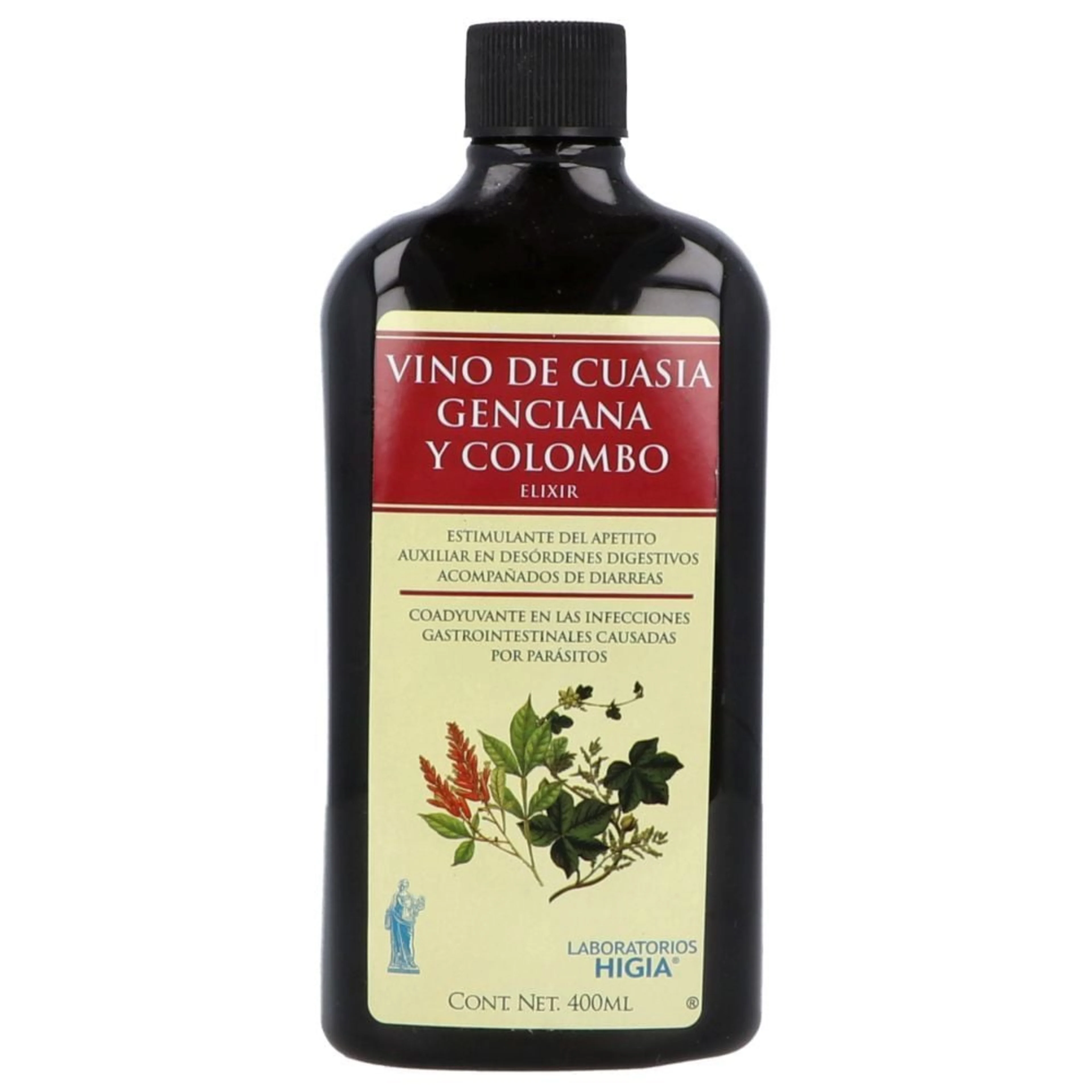 Vino de Cuasia Higia con 400 ml