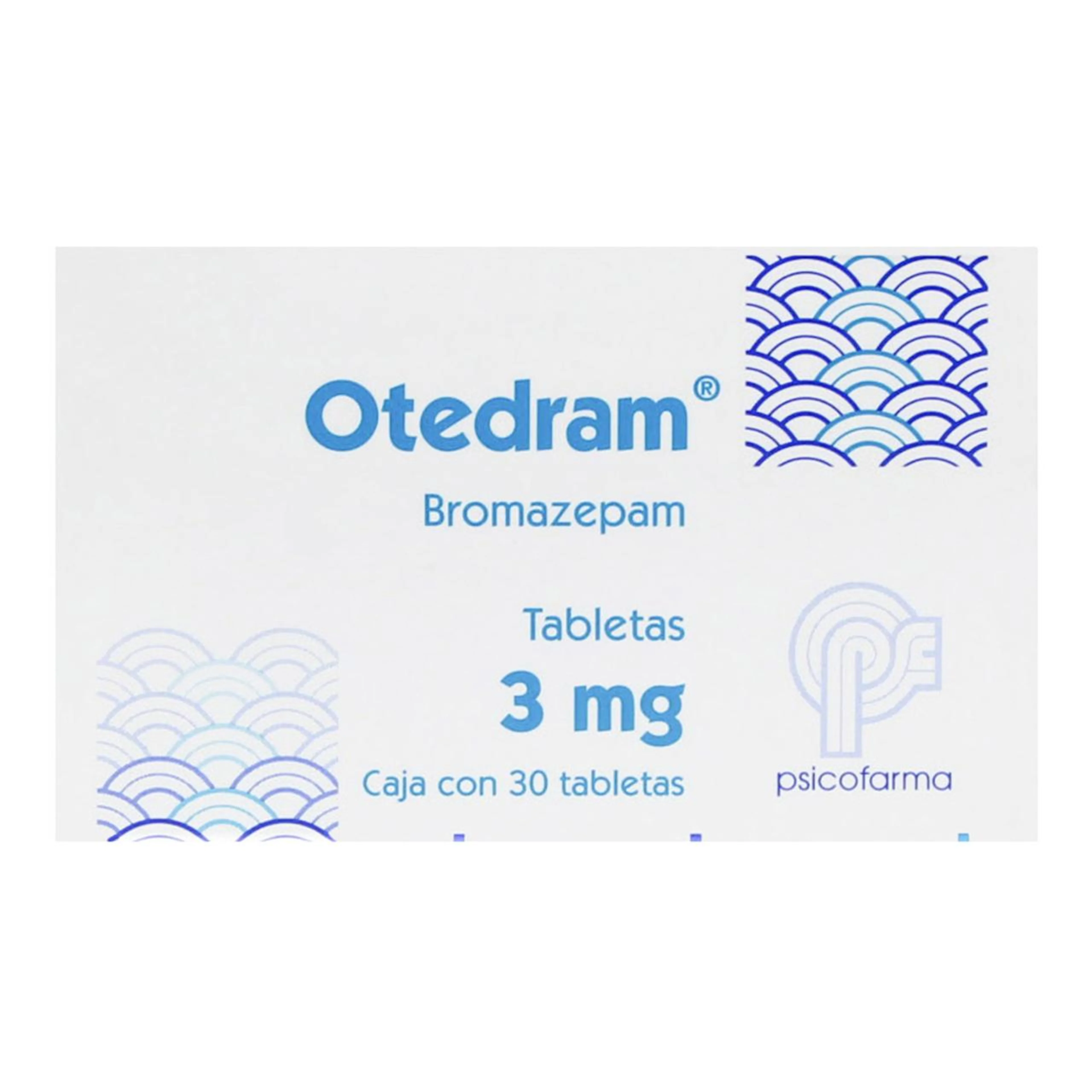 Otedram 3 Mg Con 30 Tabletas