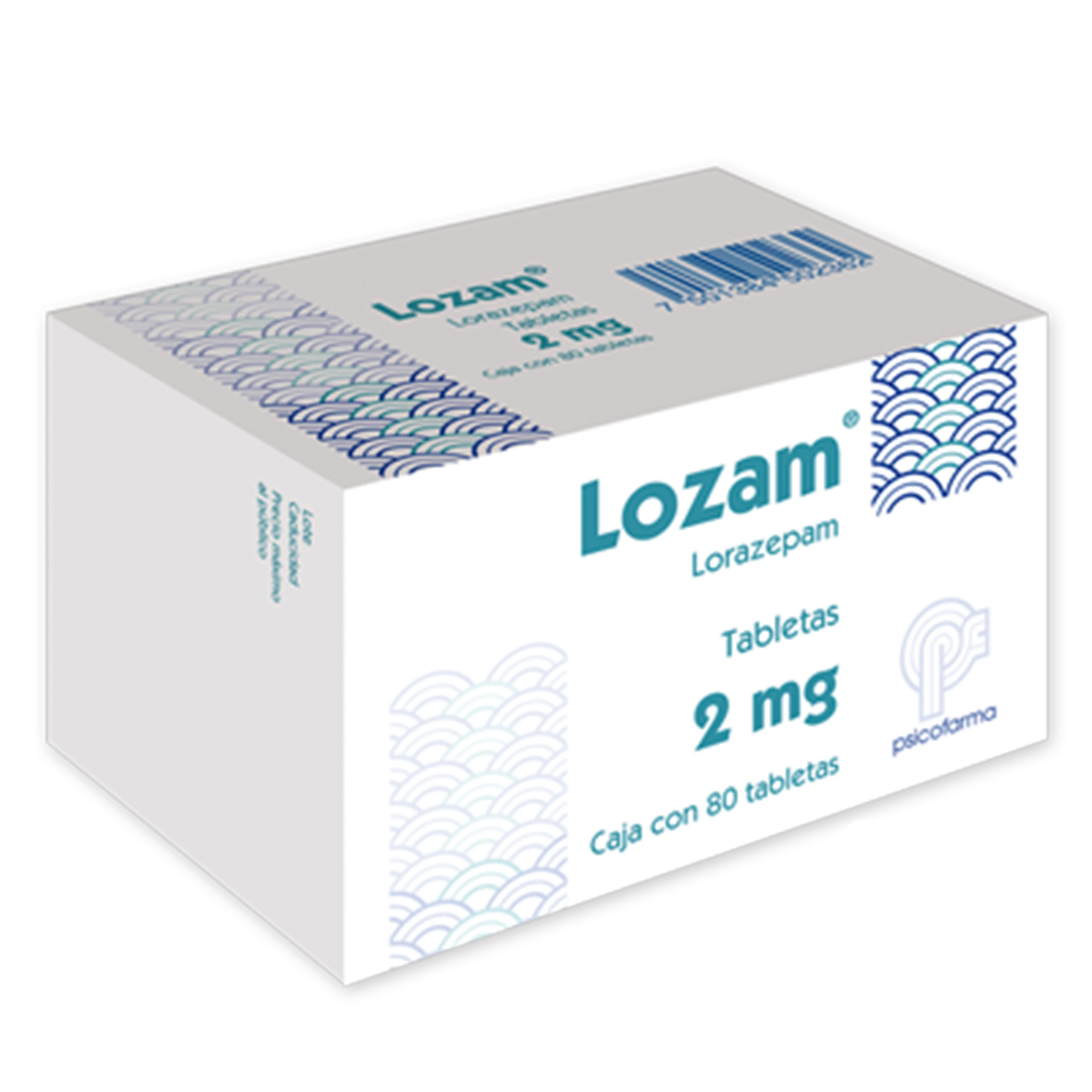 Lozam 2 Mg Con 80 Tabletas