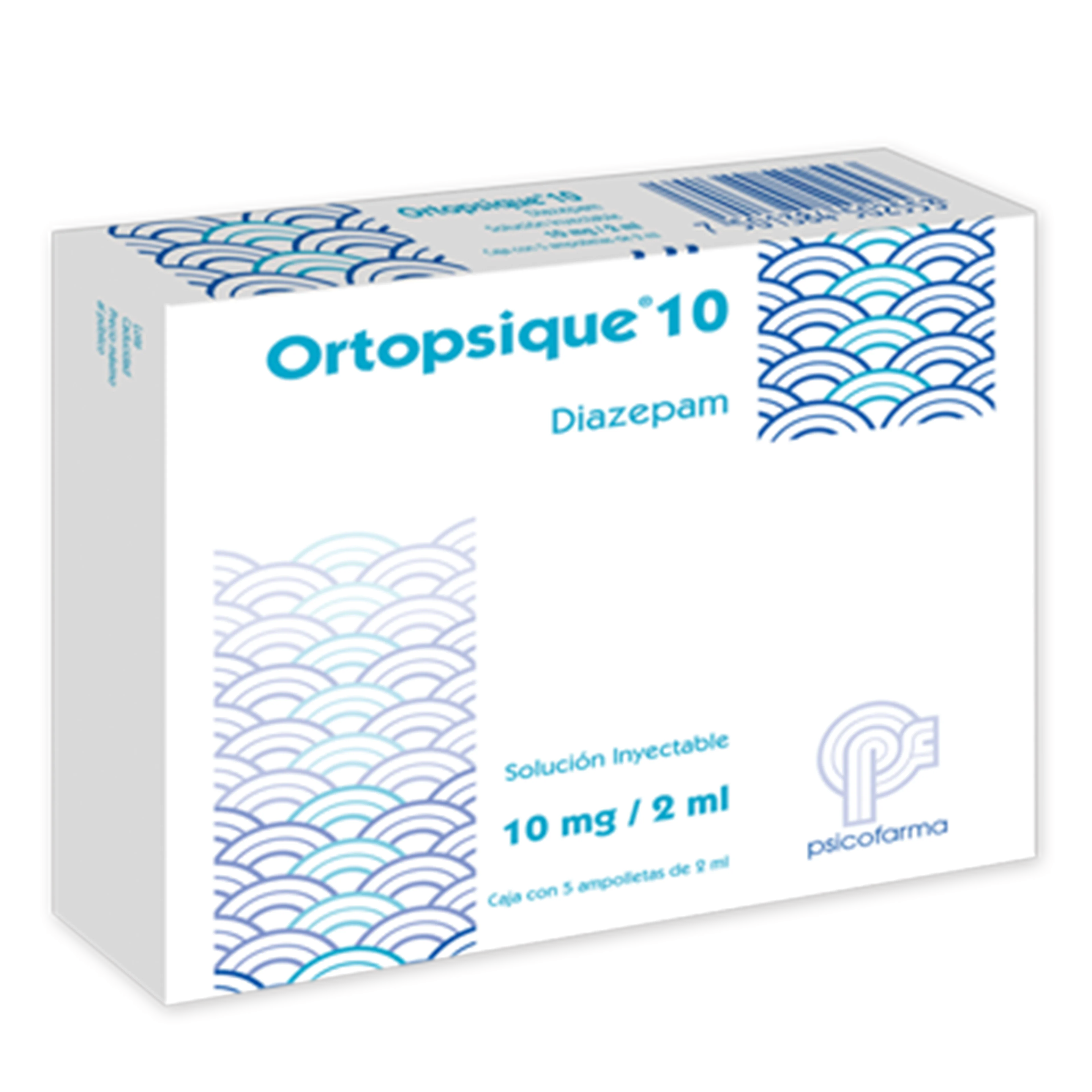 Ortopsique 10 Mg Con 5 Ampolletas 2 Ml