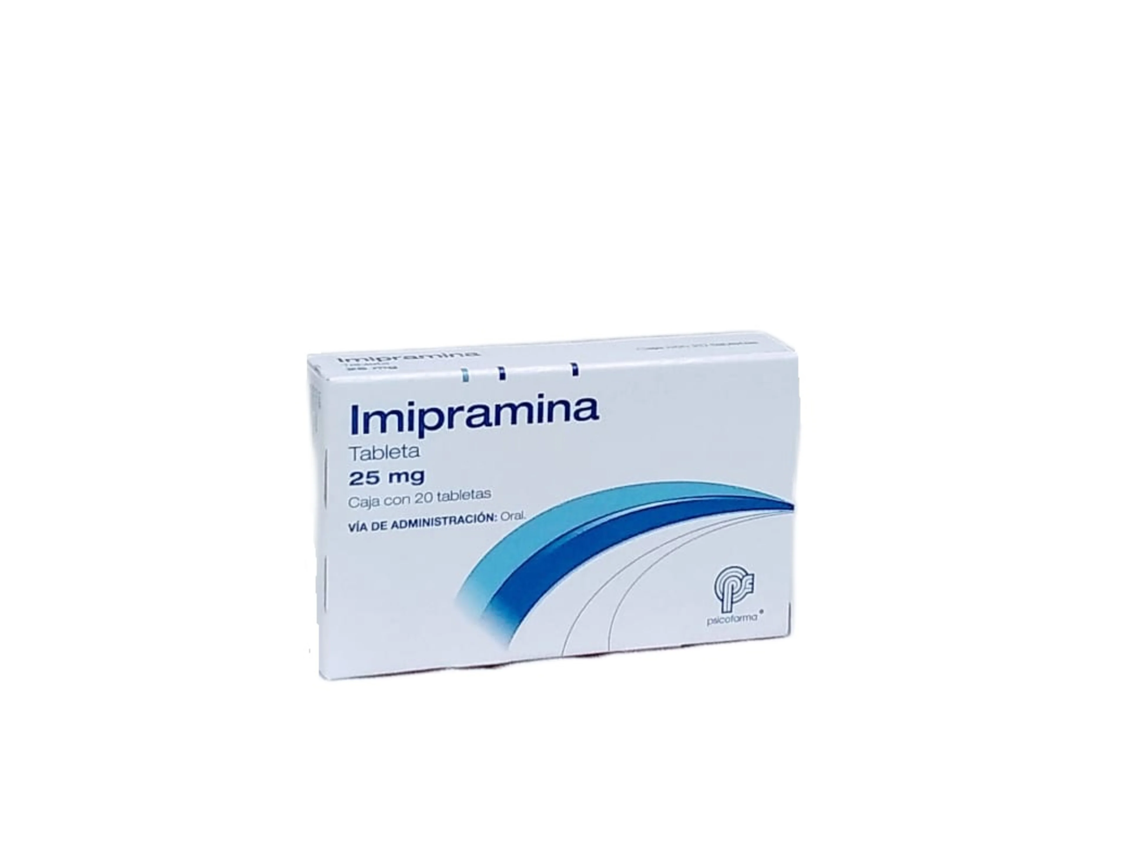 Imipramina 25 Mg Con 20 Tabletas 