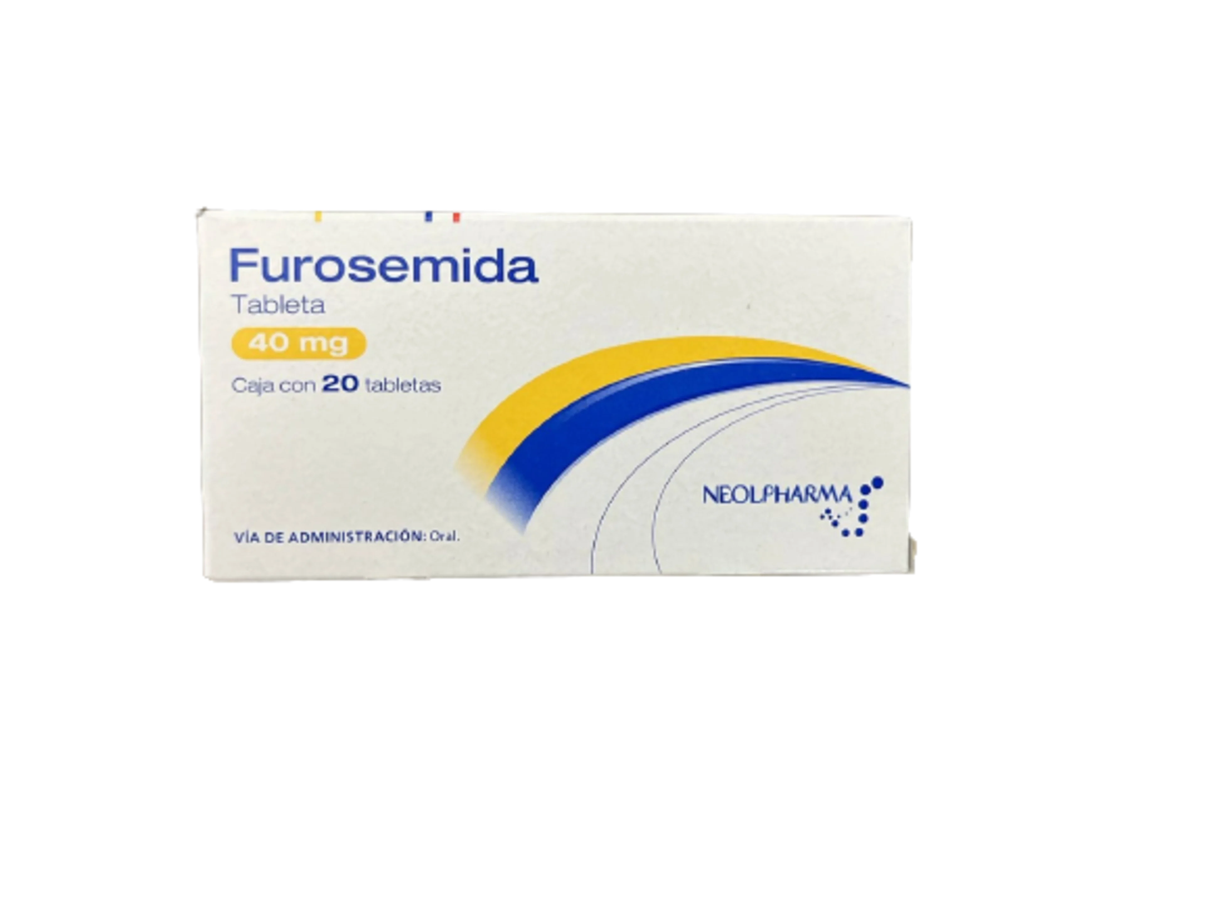 Furosemida 40 Mg Con 20 Tabletas