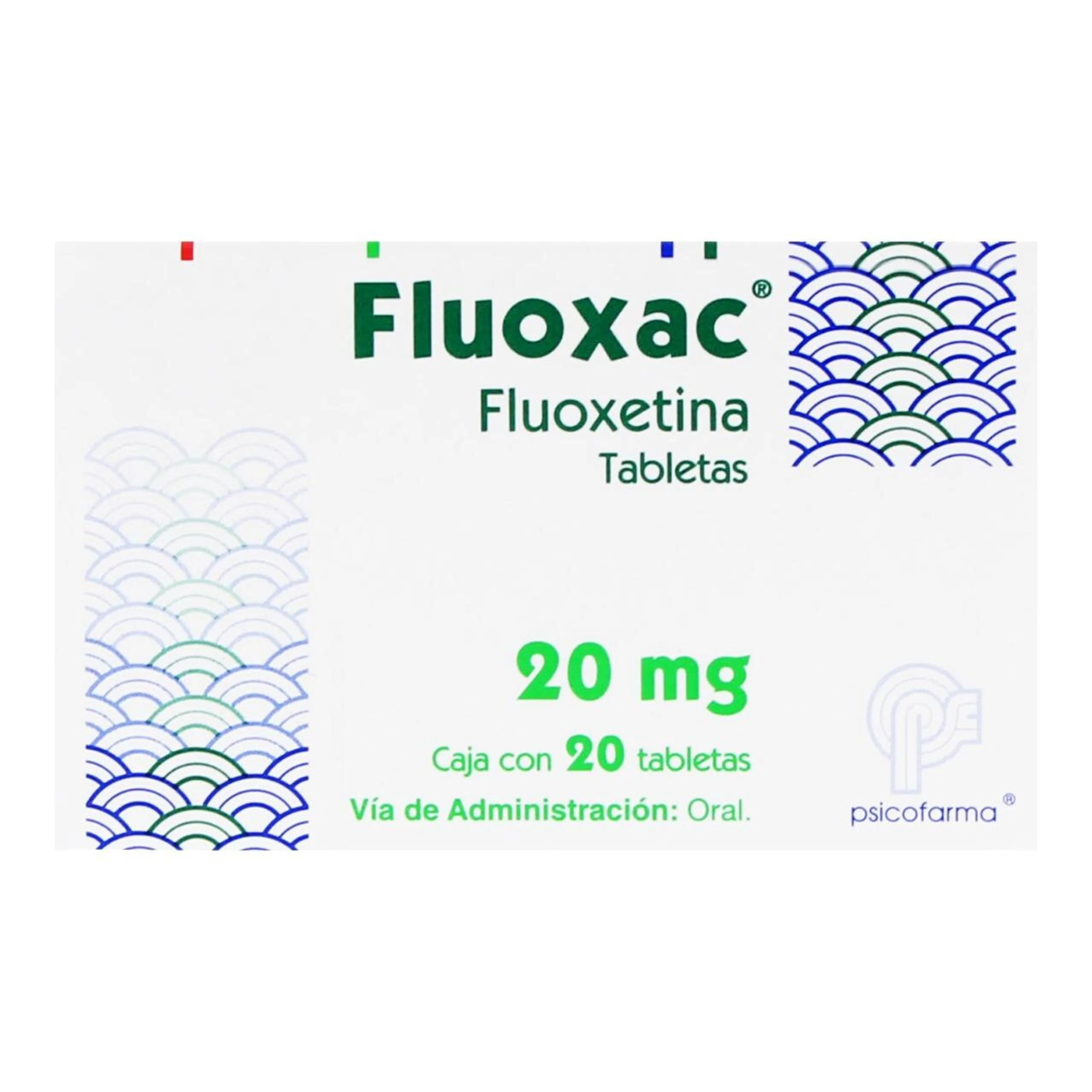 Fluoxac 20 Mg Con 20 Tabletas