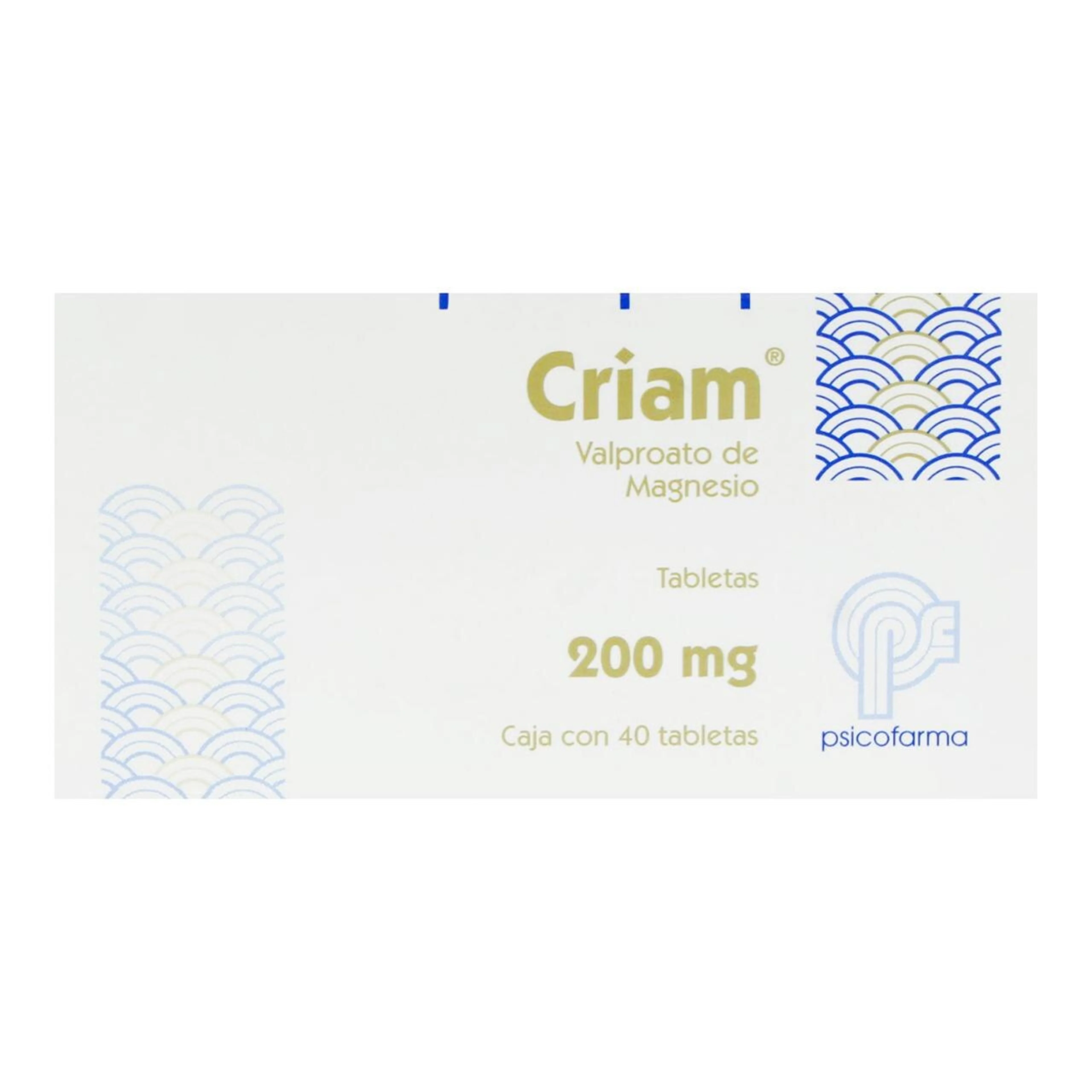 Criam 200 Mg Con 40 Tabletas