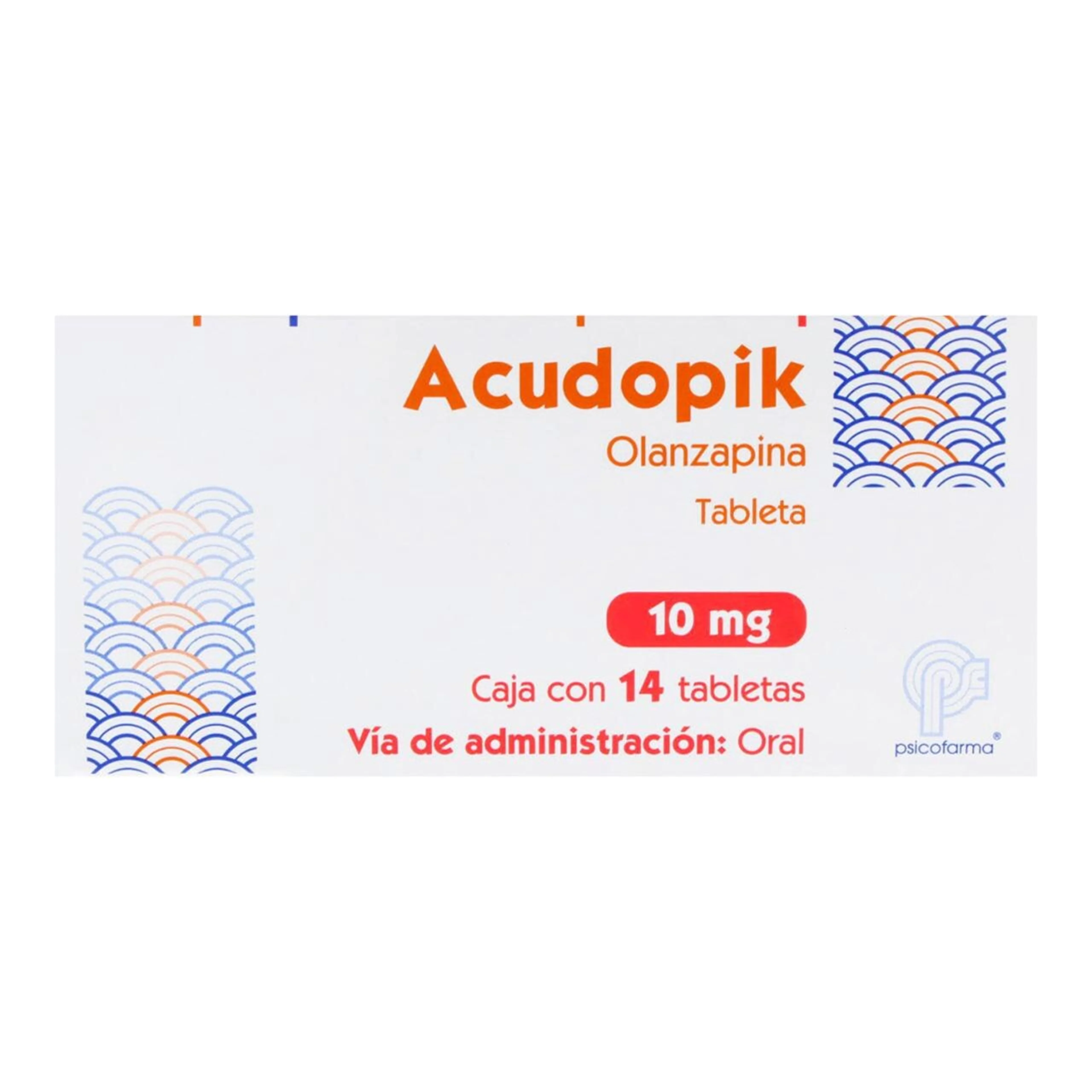 Acudopik 10 Mg Con 14 Tabletas
