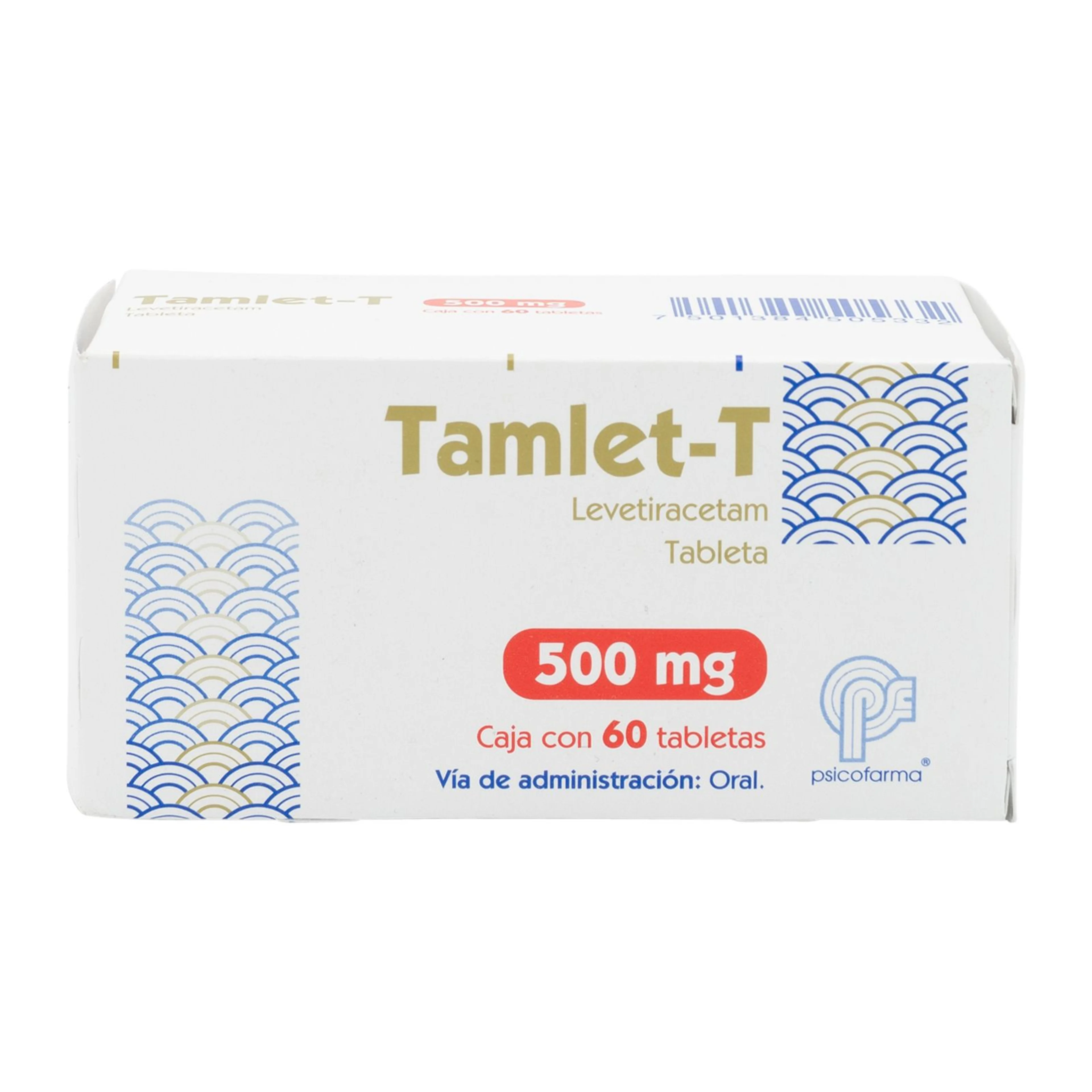 Tamlet-T 500 Mg Con 60 Tabletas