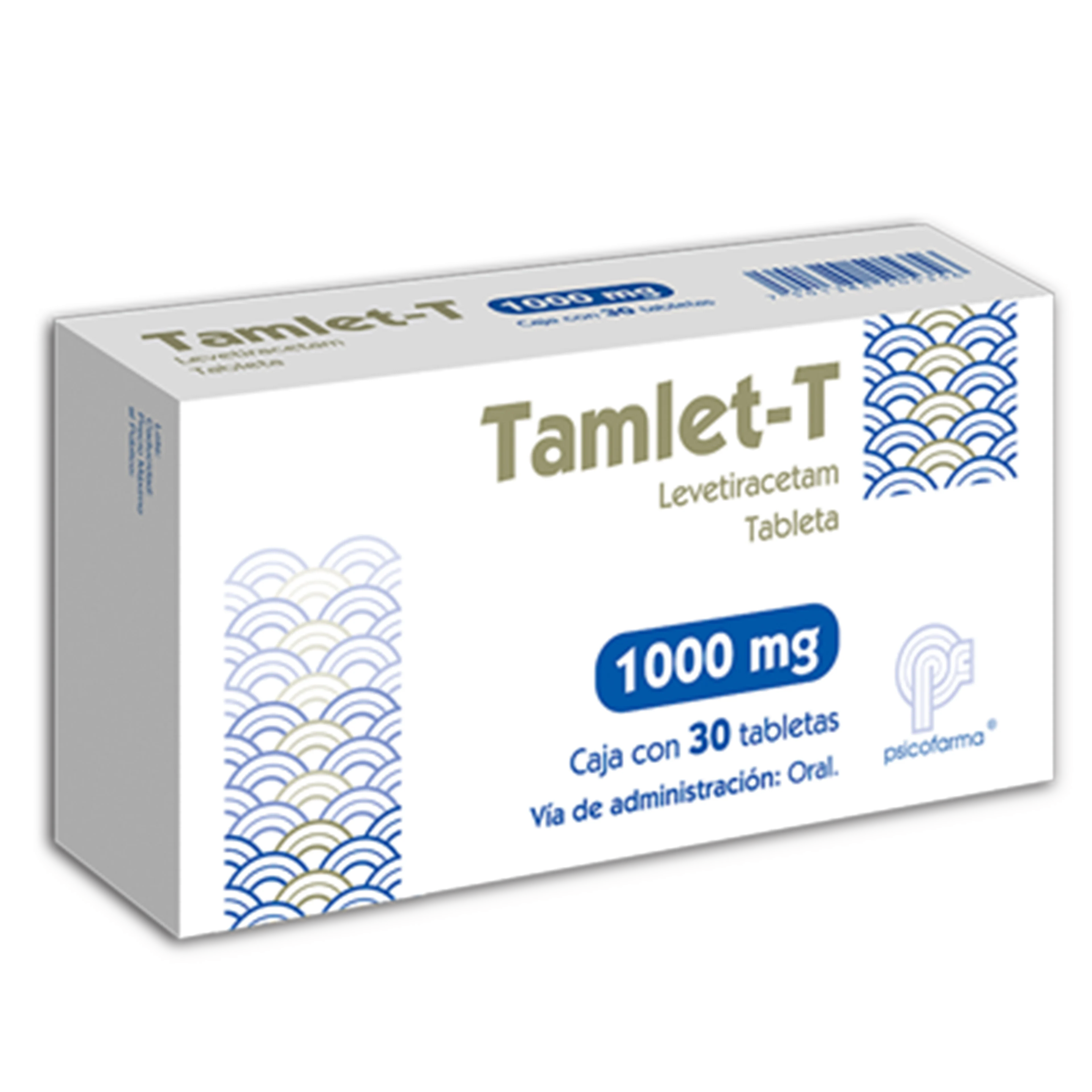 Tamlet-T 1000 Mg Con 30 Tabletas