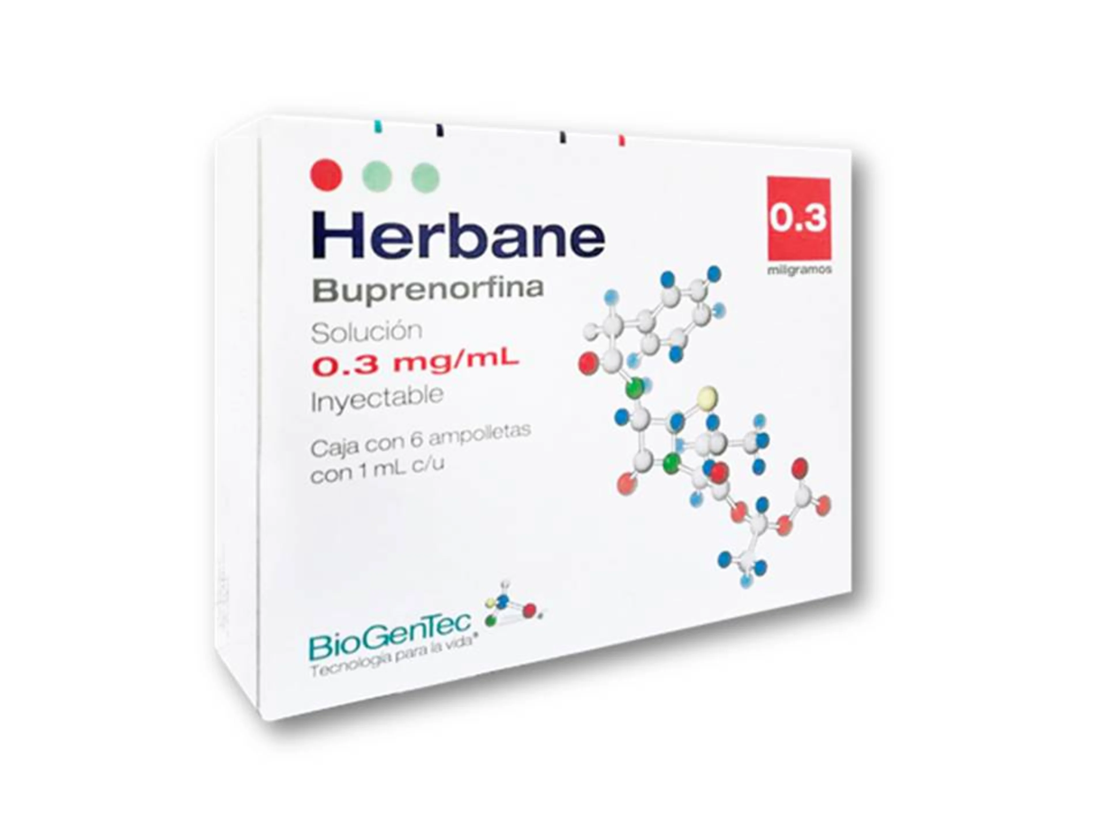 Herbane 0.3 Mg Con 6 Solución Inyectable