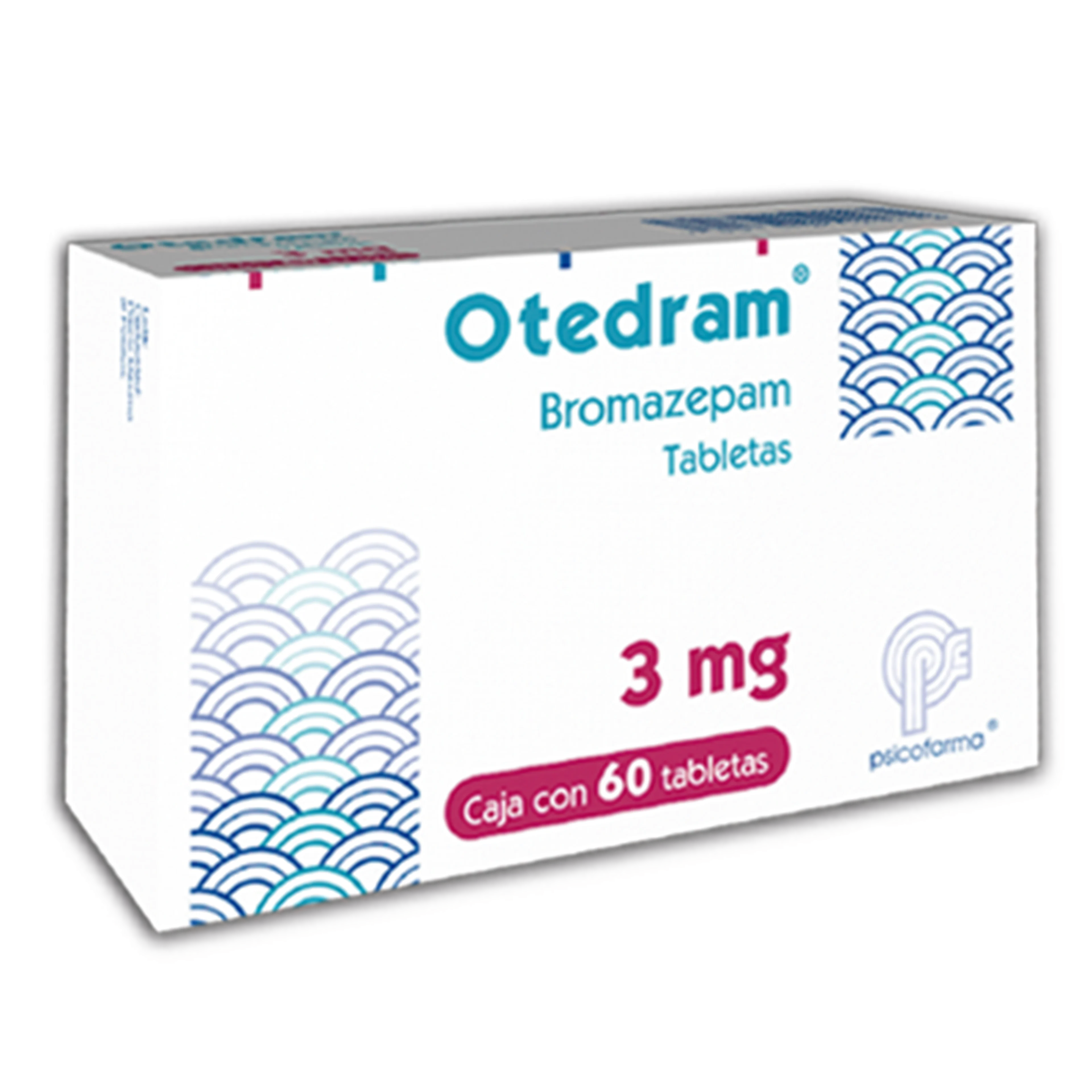 Otedram 3 Mg Con 60 Tabletas