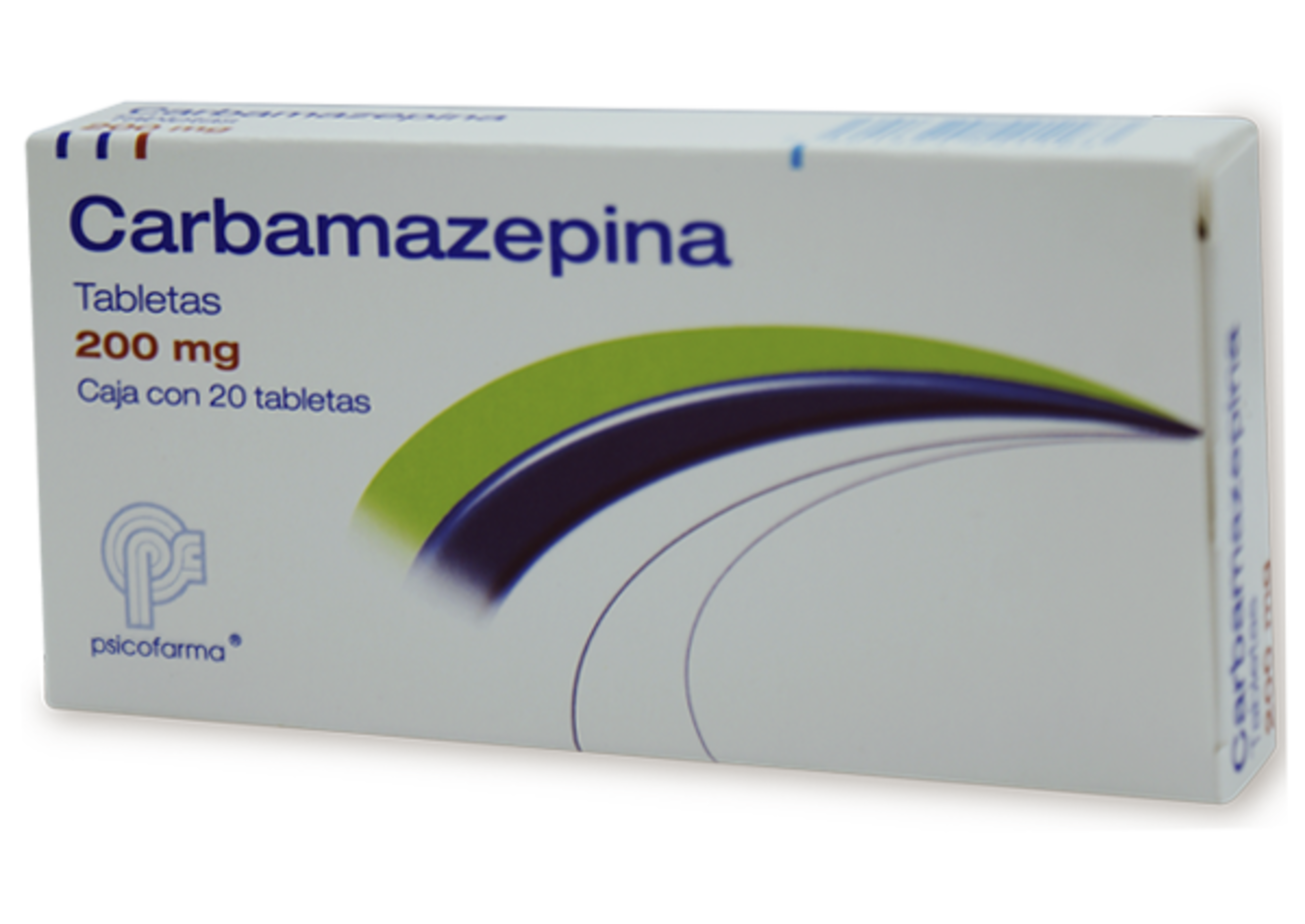 Carbamazepina 200 Mg Con 20 Tabletas (Psicofarma)