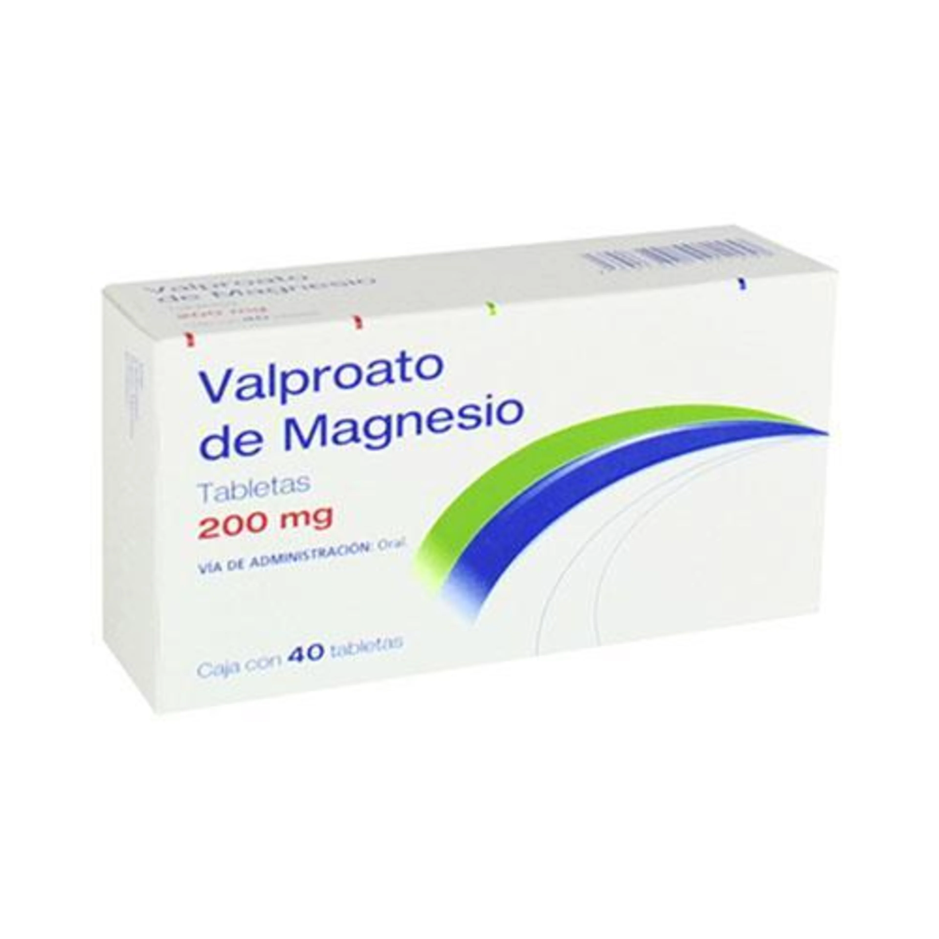 Valproato De Magnesio 200 Mg Con 40 Tabletas (Psicofarma)