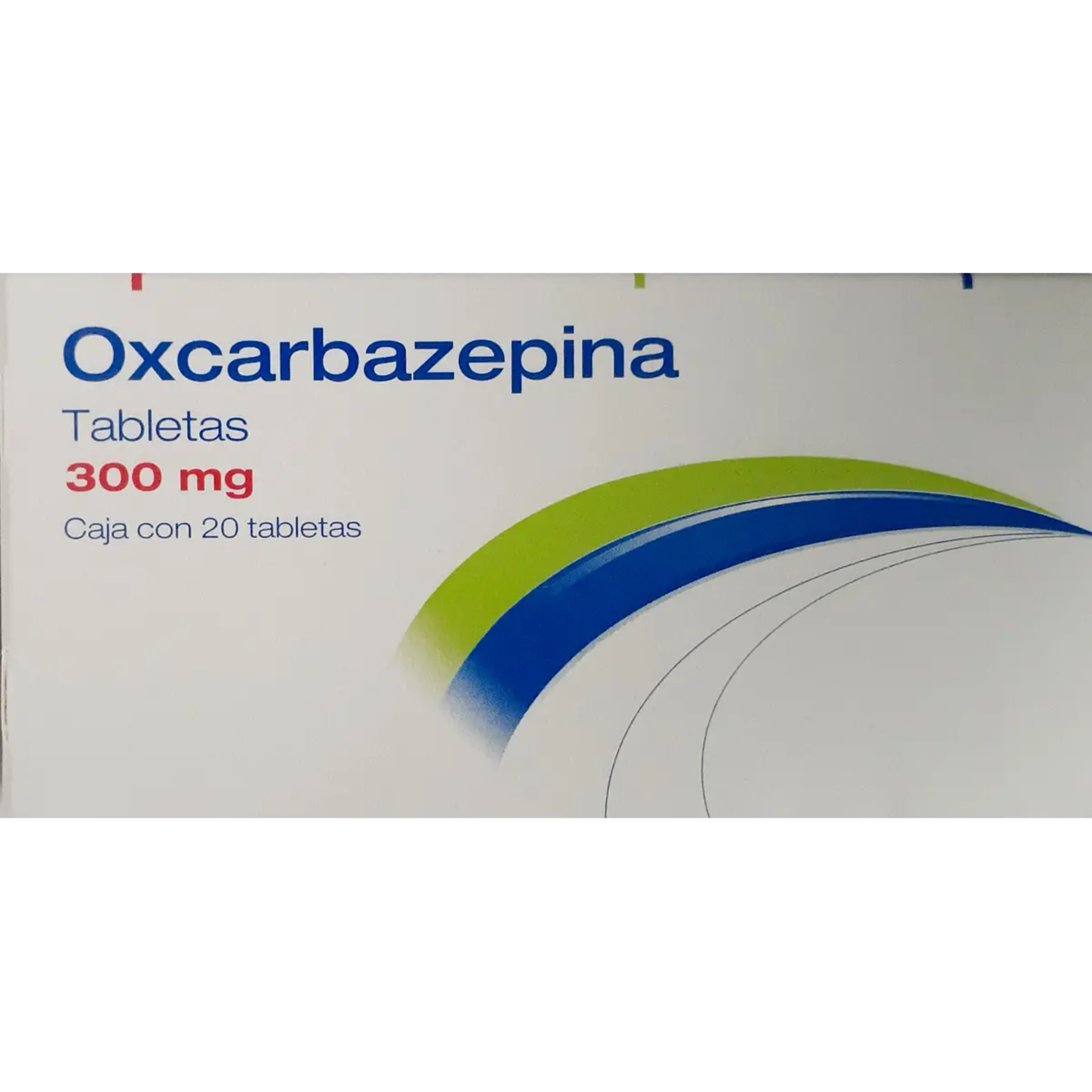 Oxcarbazepina 300 Mg Con 20 Tabletas
