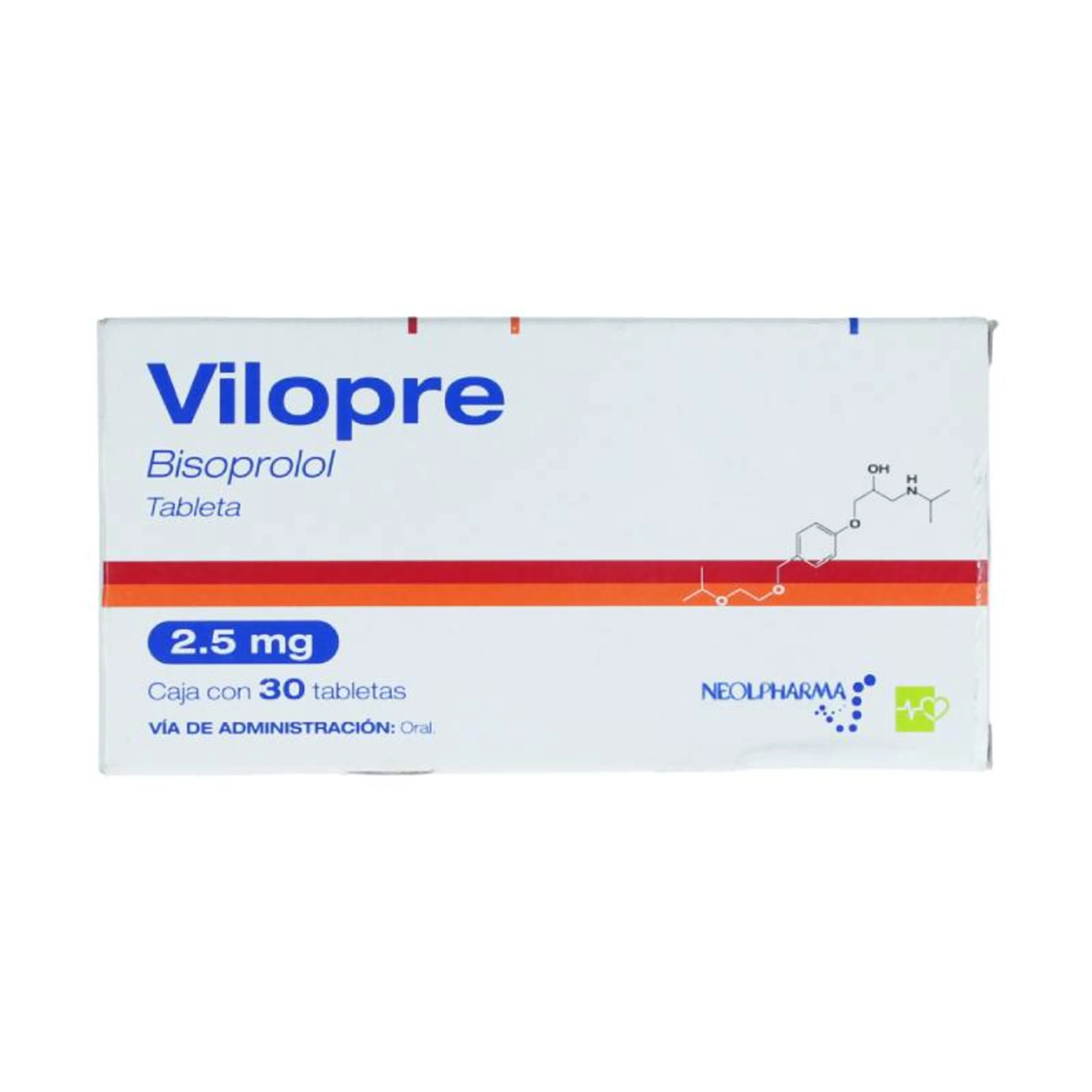 Vilopre 2.5 Mg Con 30 Tabletas