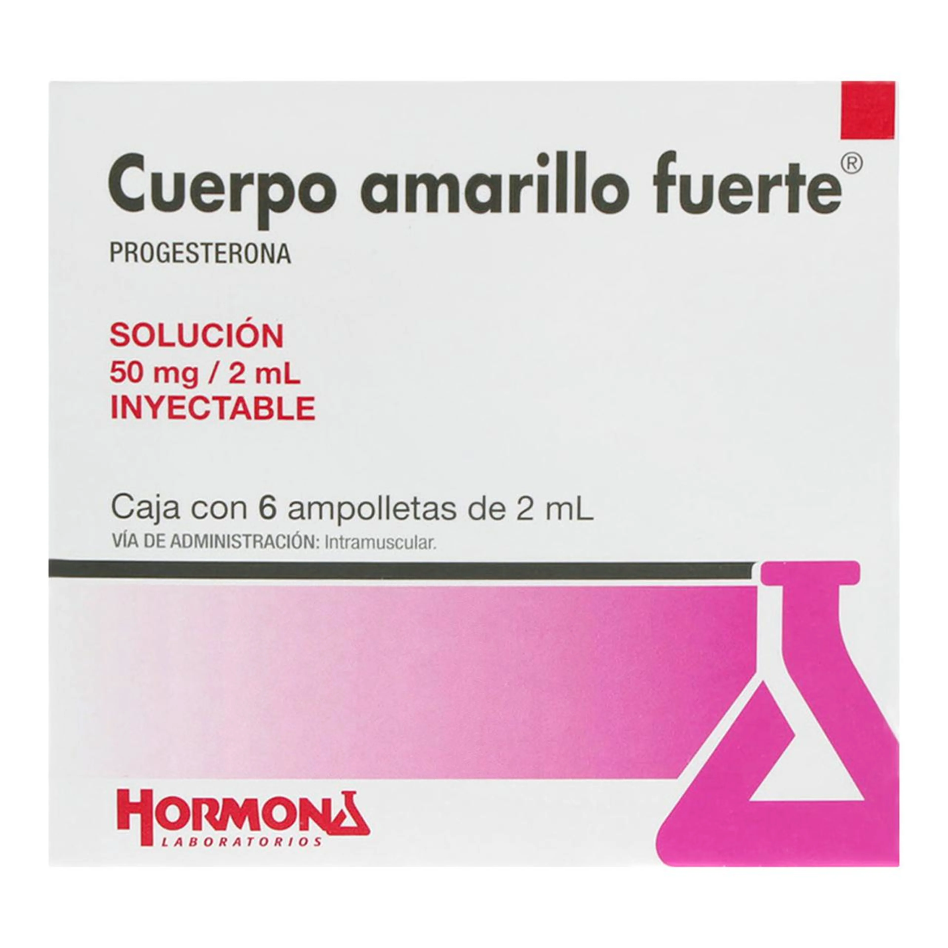Cuerpo Amarillo Fuerte 2 ml Ampolleta C6