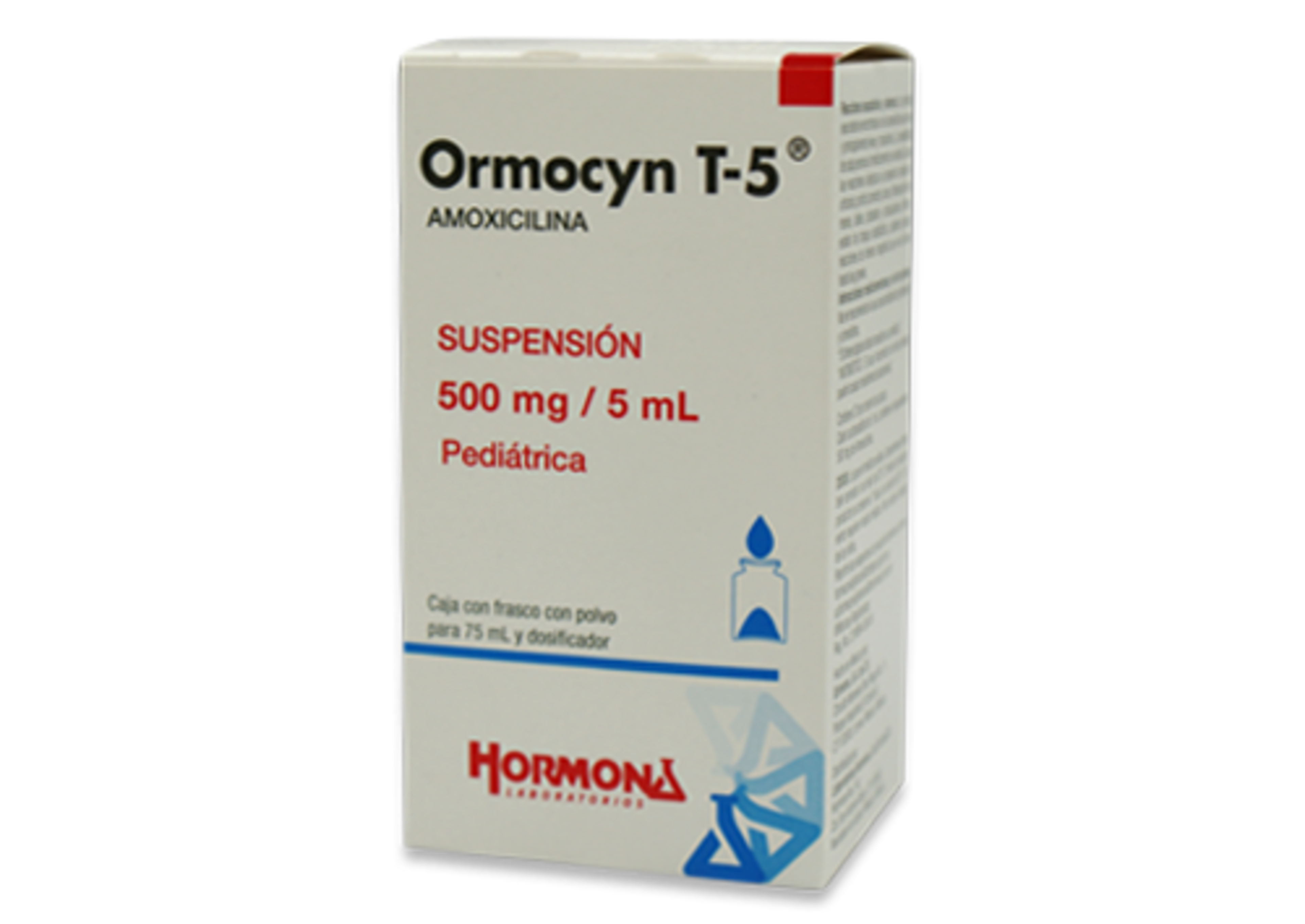 Ormocyn amoxicilina 500 mg con 1 suspensión