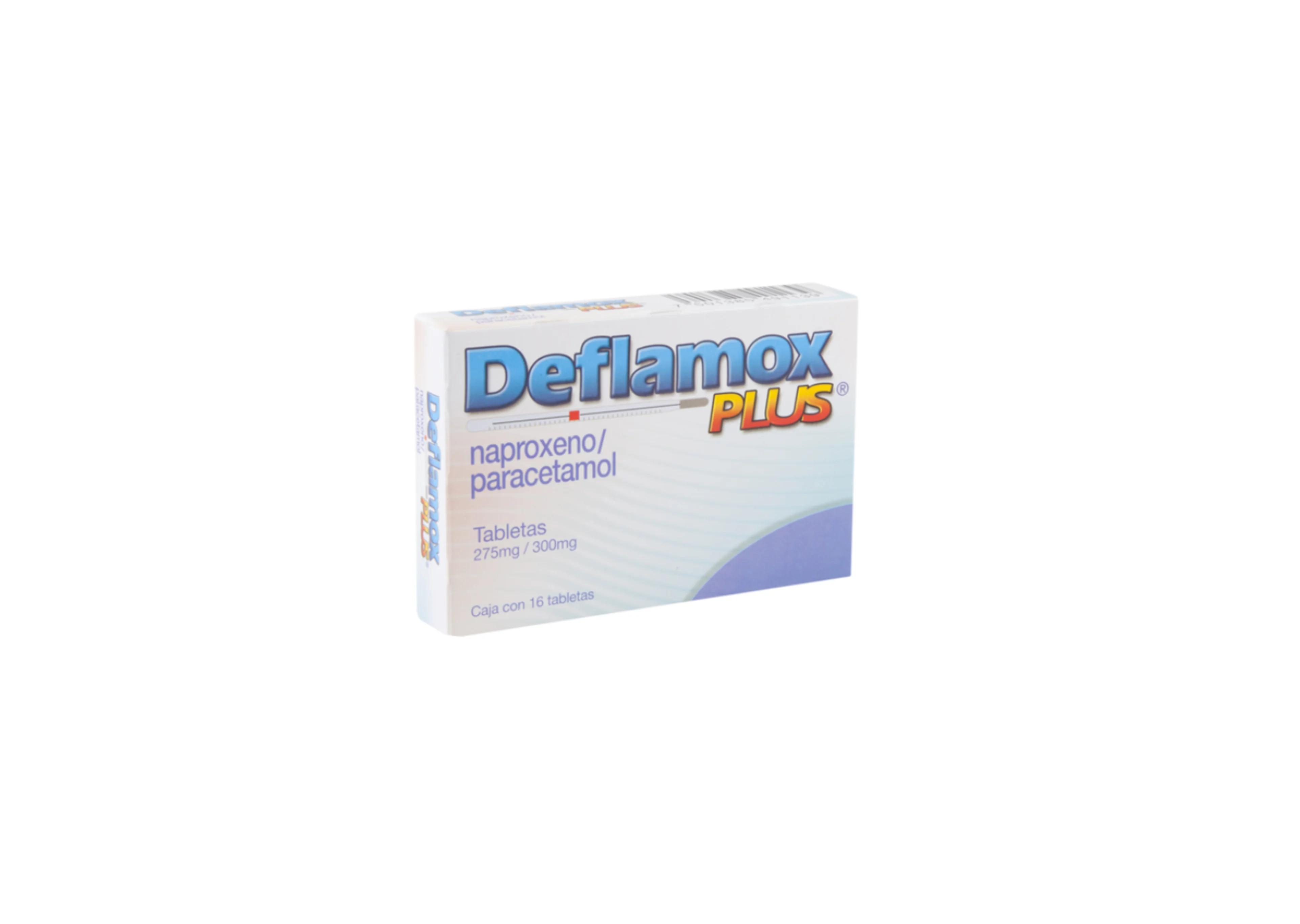 Deflamox Plus 275/300 Mg Con 16 Tabletas
