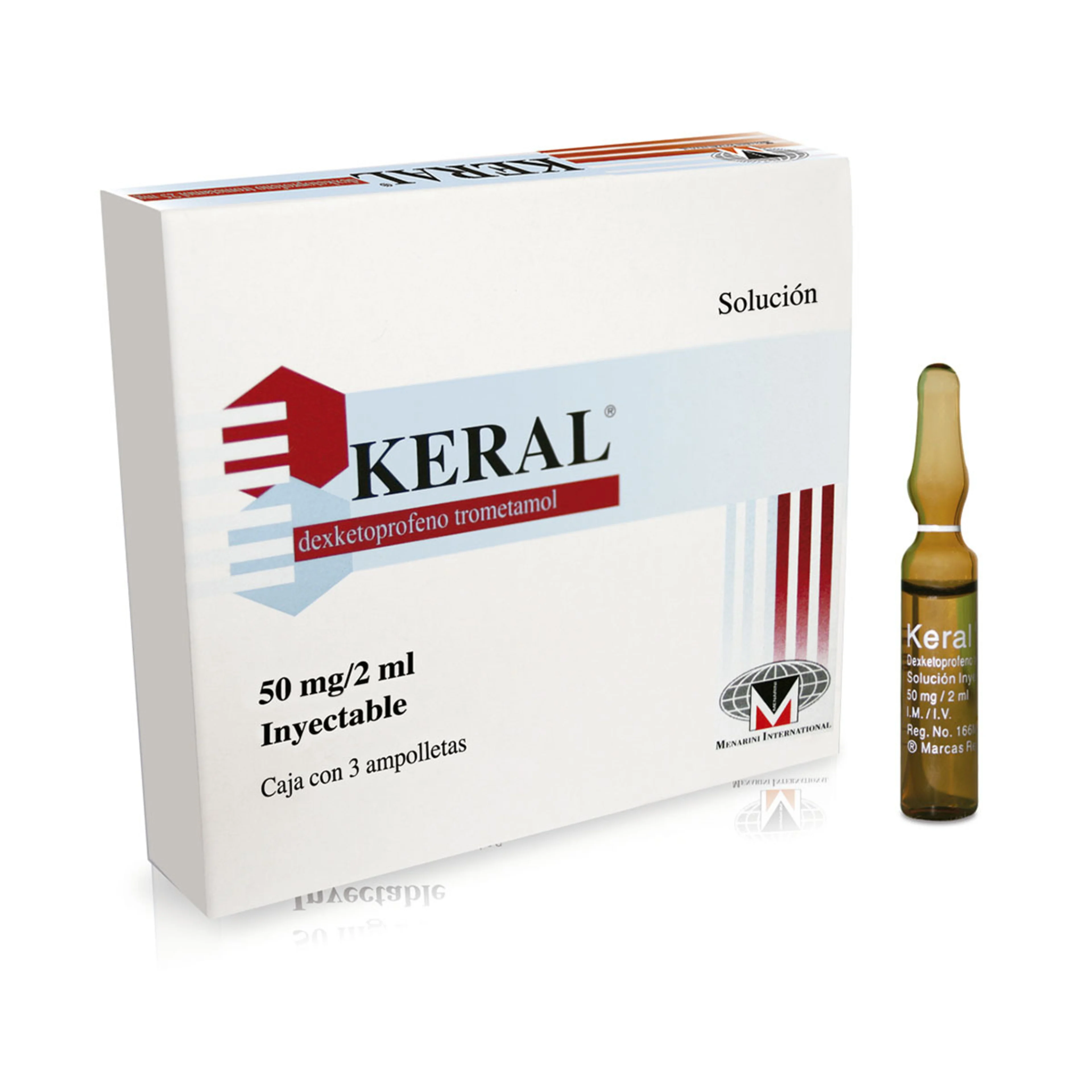 Keral 50 Mg Con 3 Ampolletas De 2 Ml