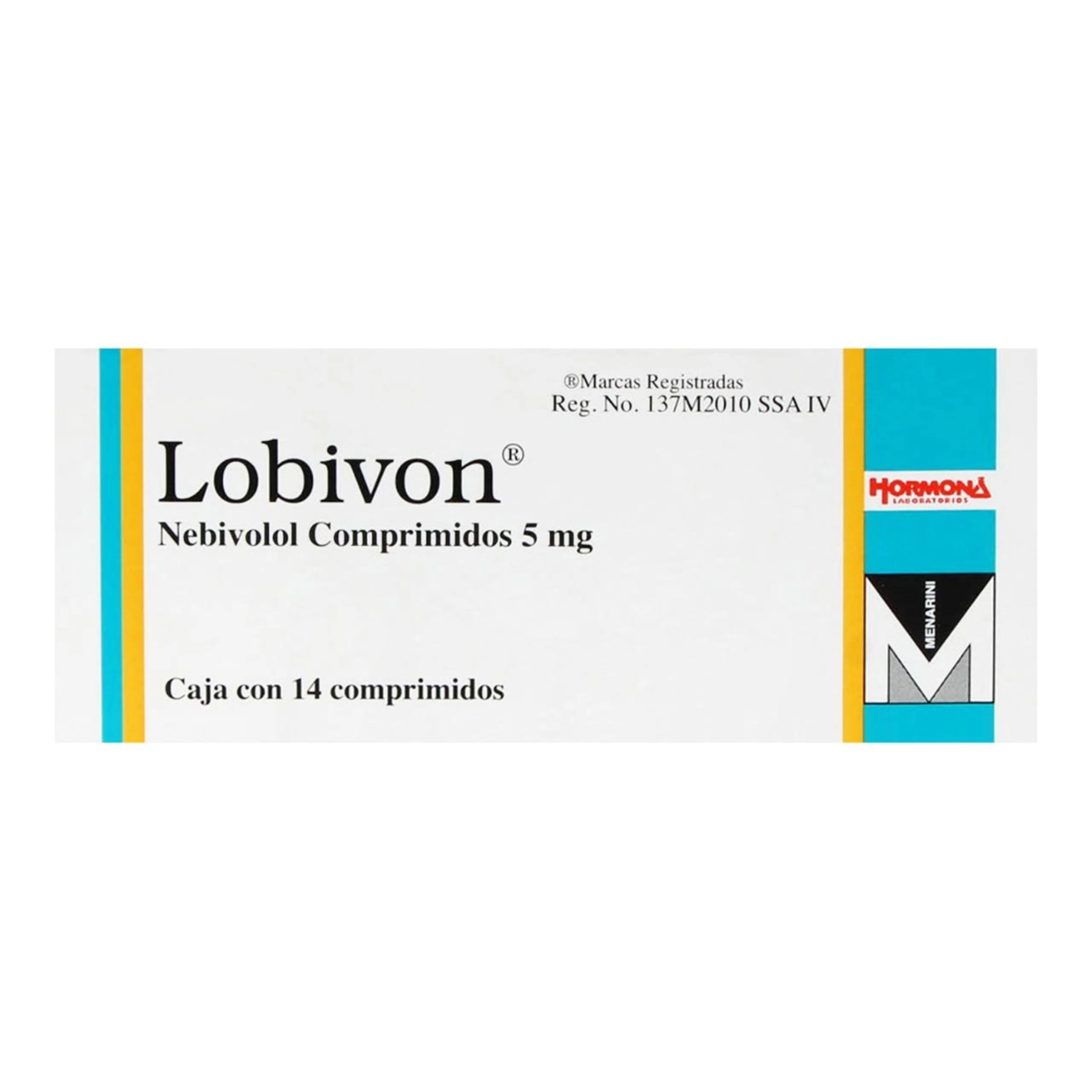 Lobivon 5 Mg Con 14 Comprimidos