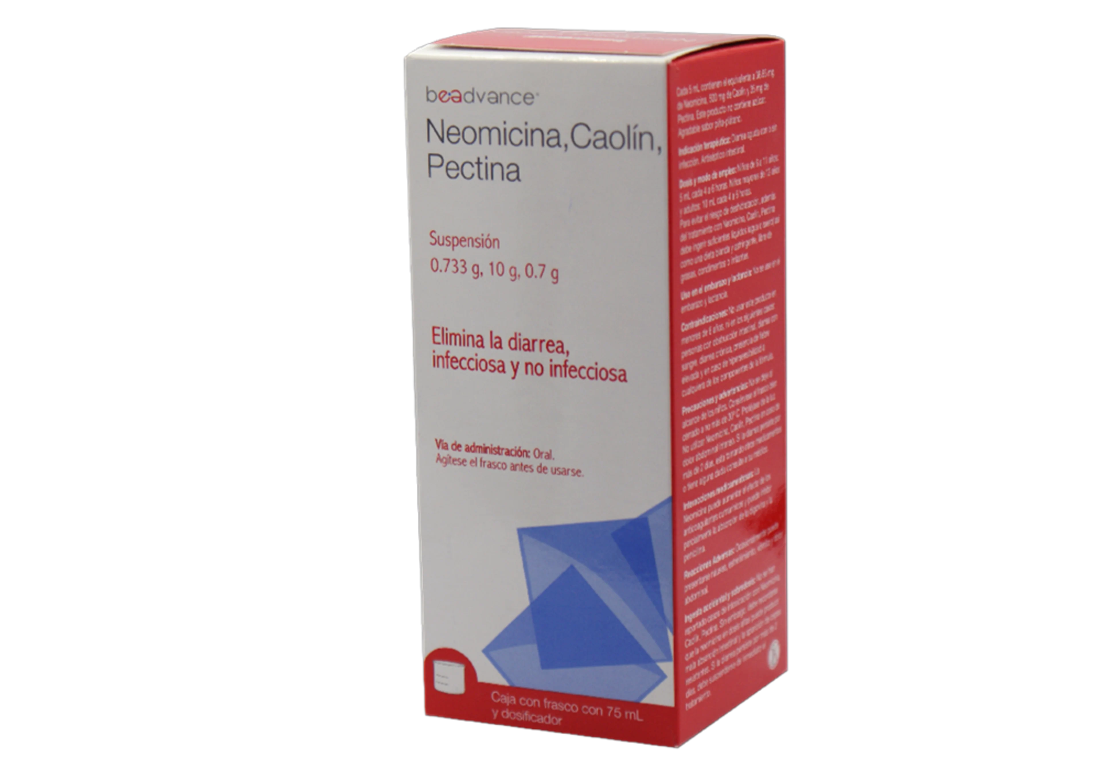 Neomi/cao/pecti 1susp.733/10/.7g/75 ml