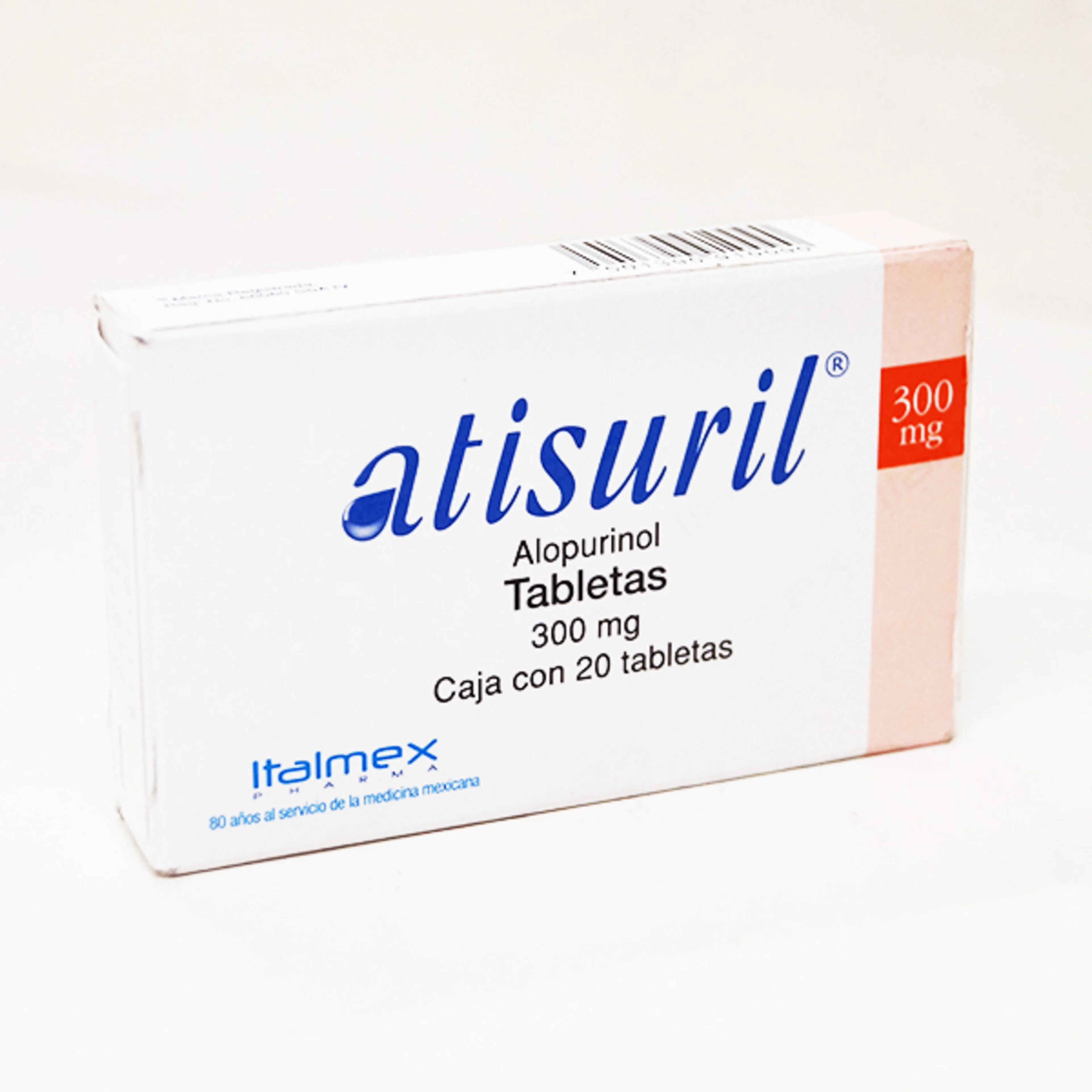 Atisuril 300 Mg Con 20 Tabletas