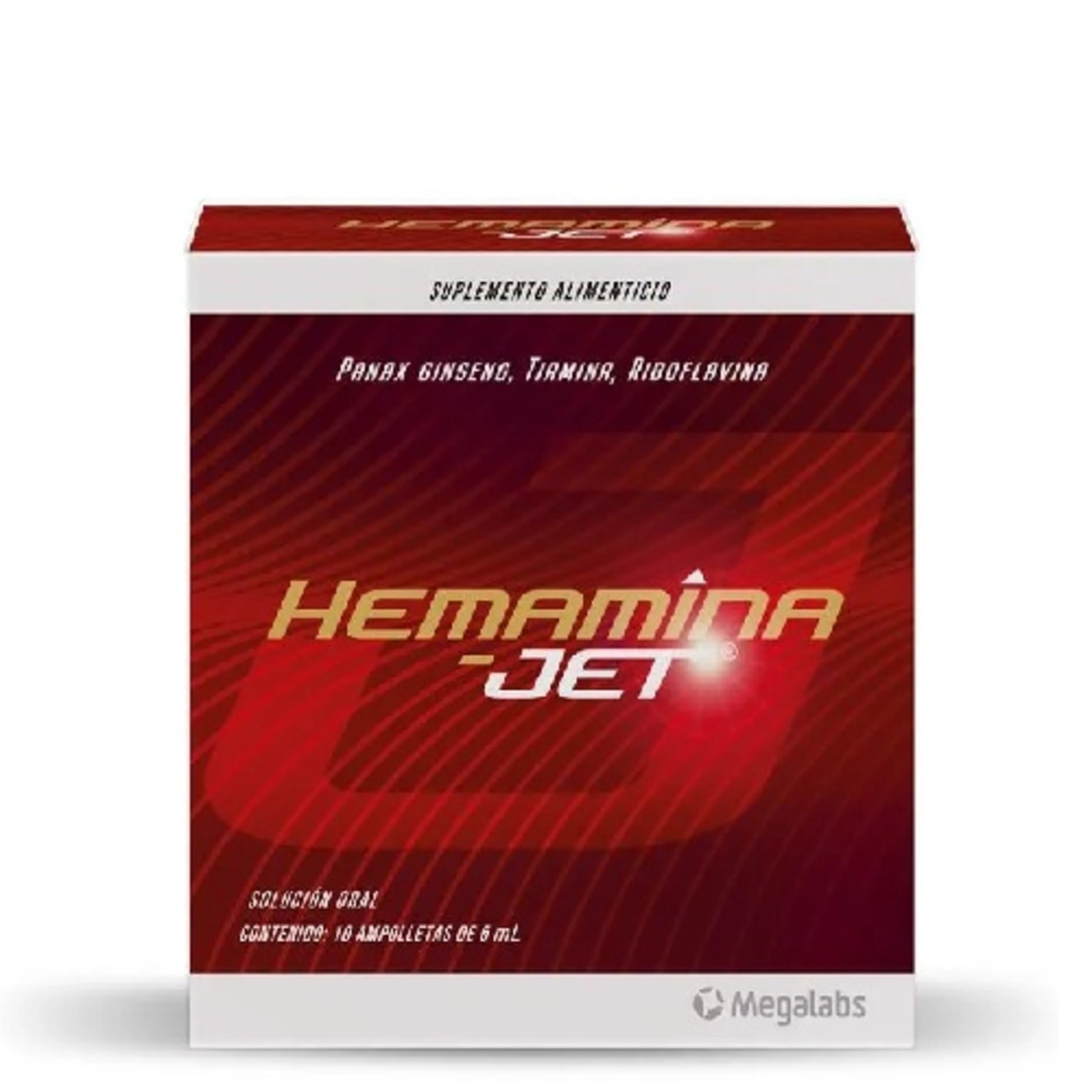 Hermamina Jet Con 10 Ampolletas