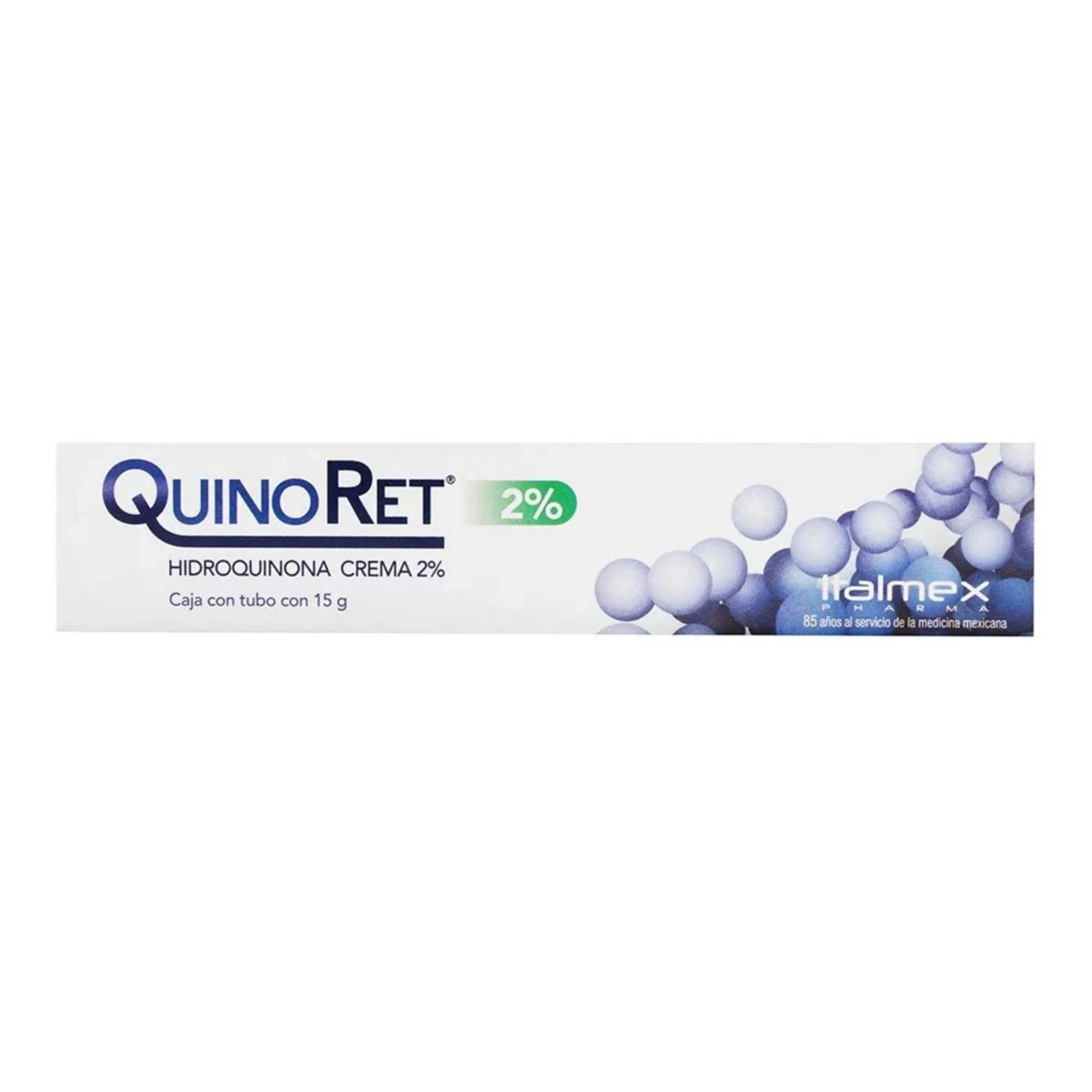 Quinoret despigmentante hidroquinona 15 gr con 1 crema