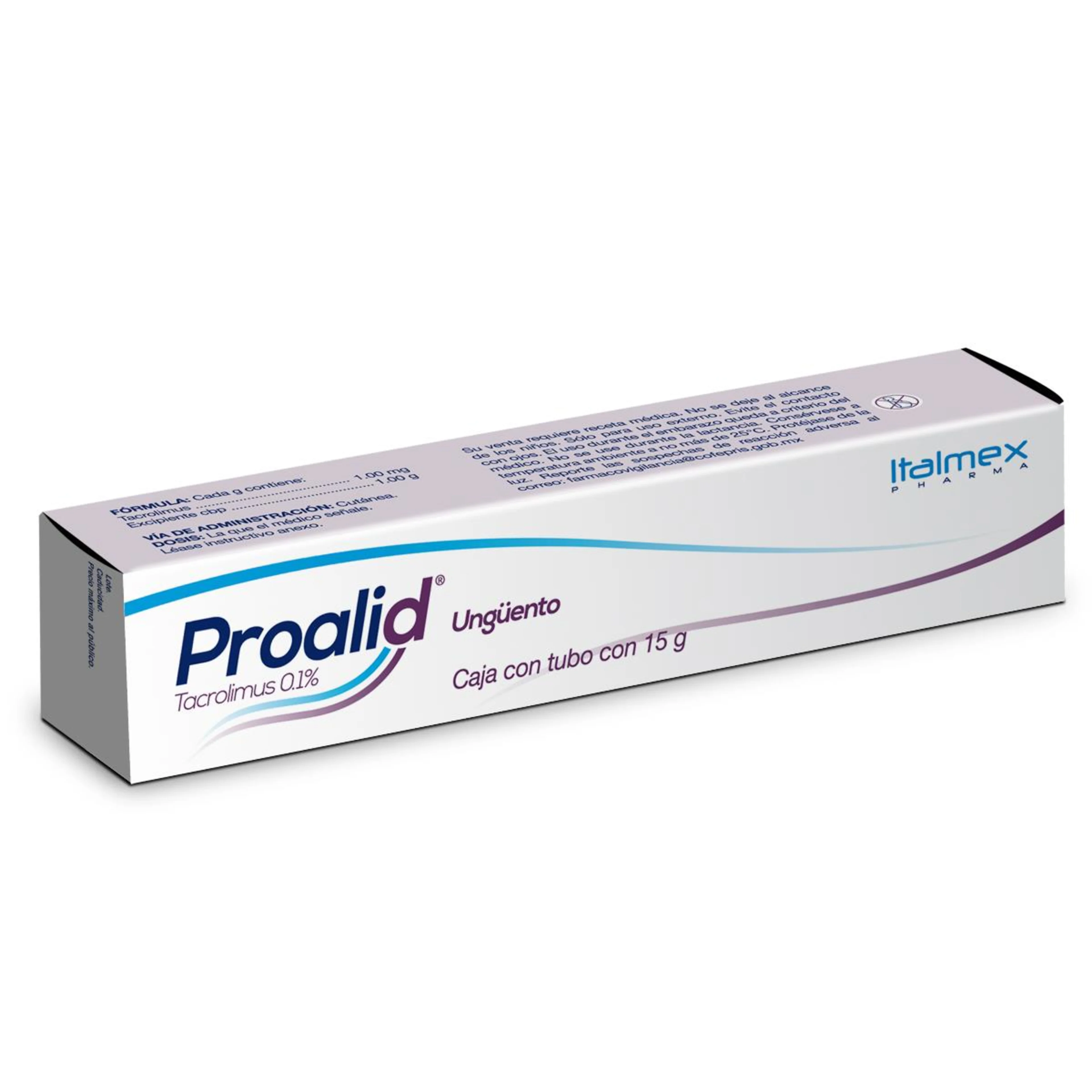 Proalid 0.1 % Ungüento Con 15 G