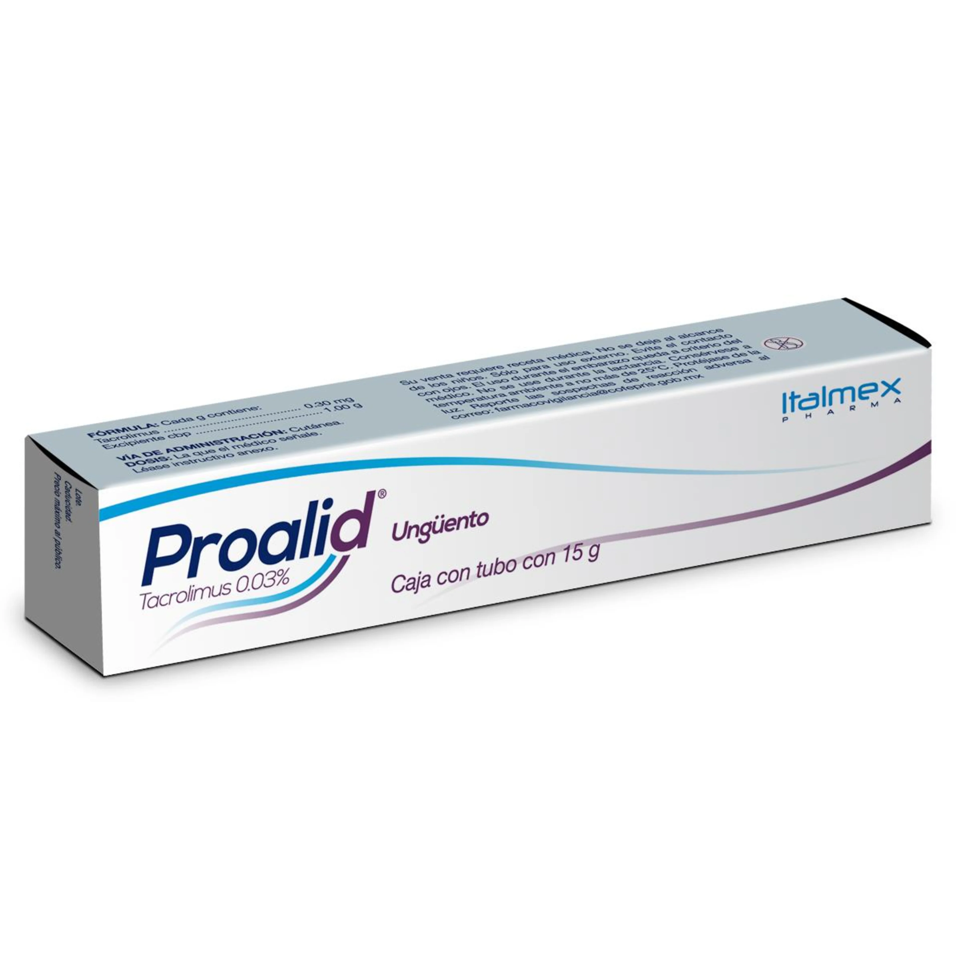 Proalid 0.03 % Ungüento Con 15 G
