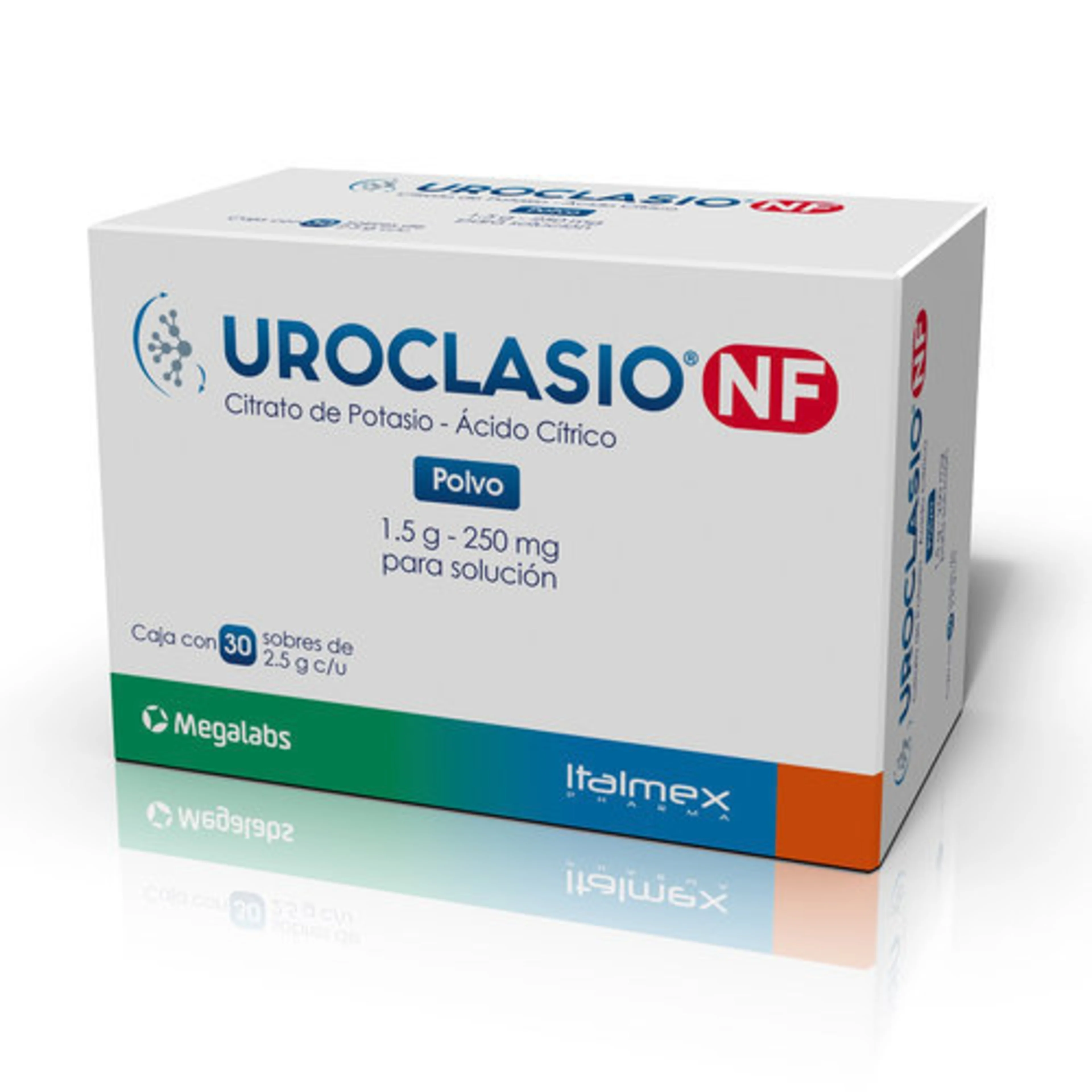 Uroclasio Nf 1.5 G / 250 Mg Con 30 Sobres