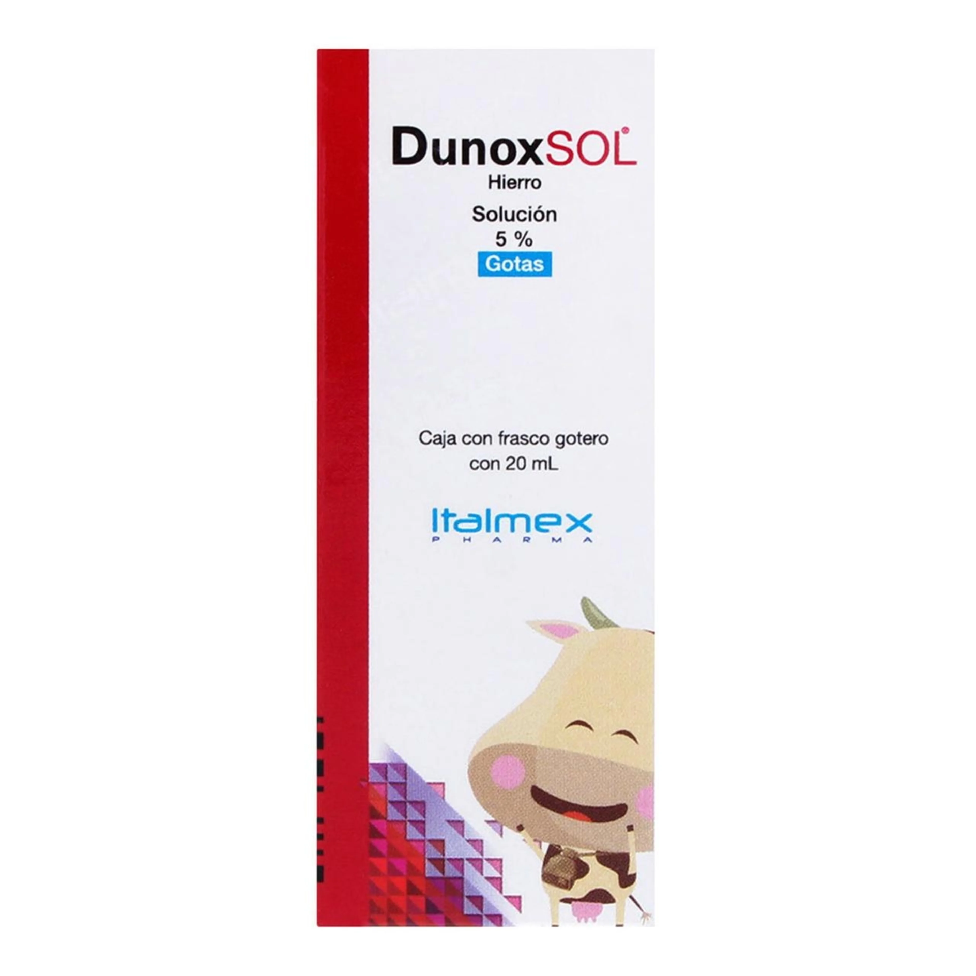 Dunoxsol 5% Con 20 Ml De Solución