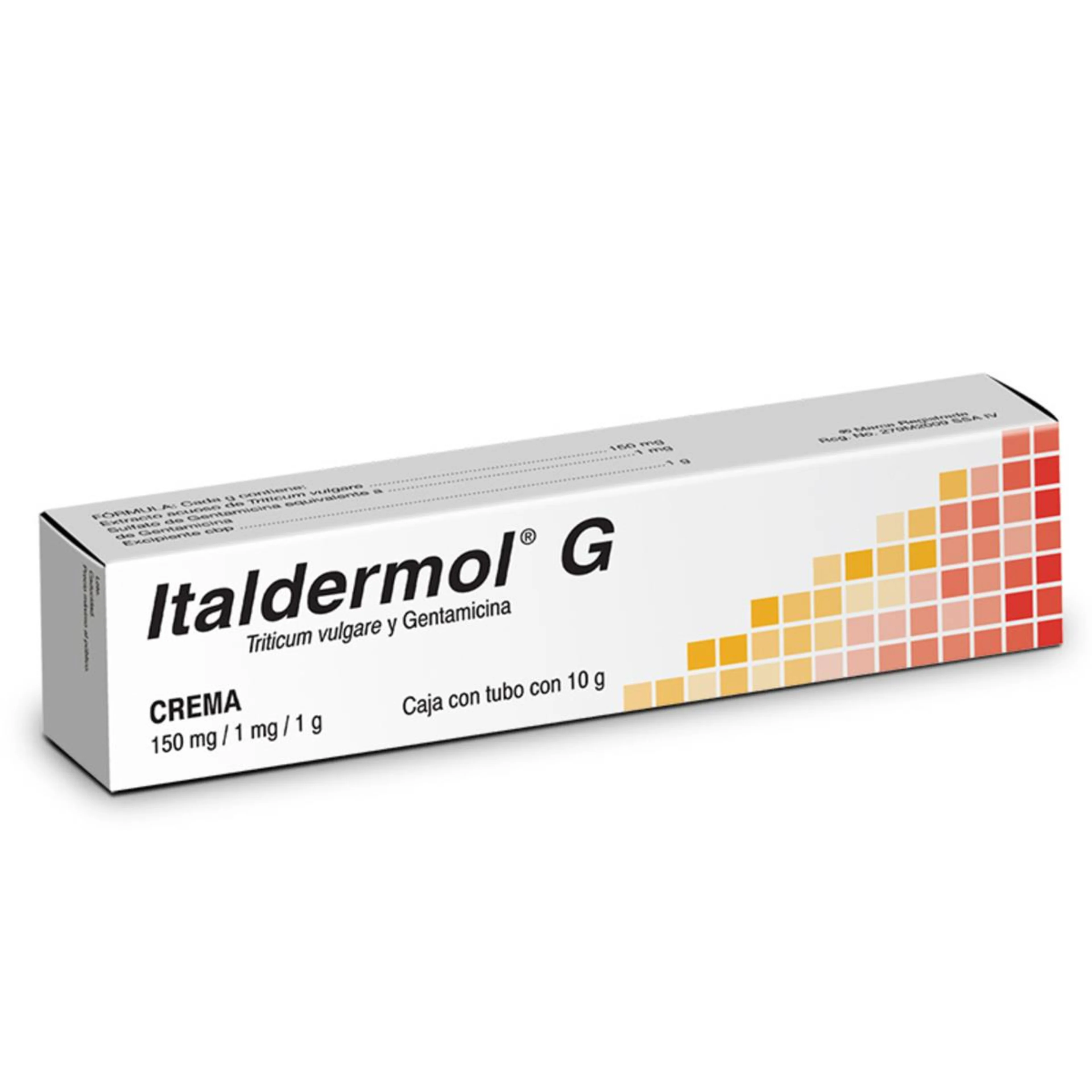 Italdermol G 150/1 Mg Crema Con 10 G