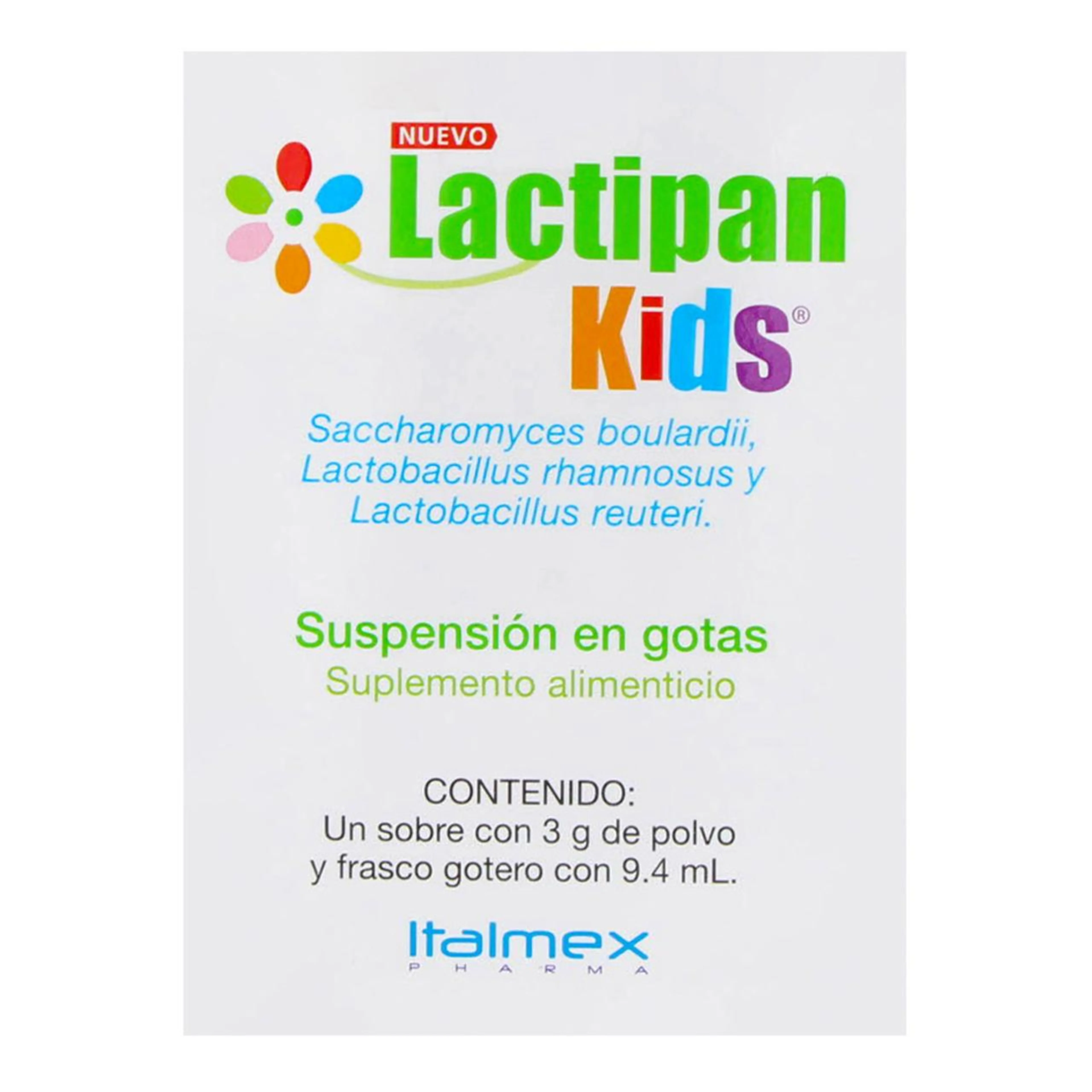 Lactipan Kids con 1 Frasco