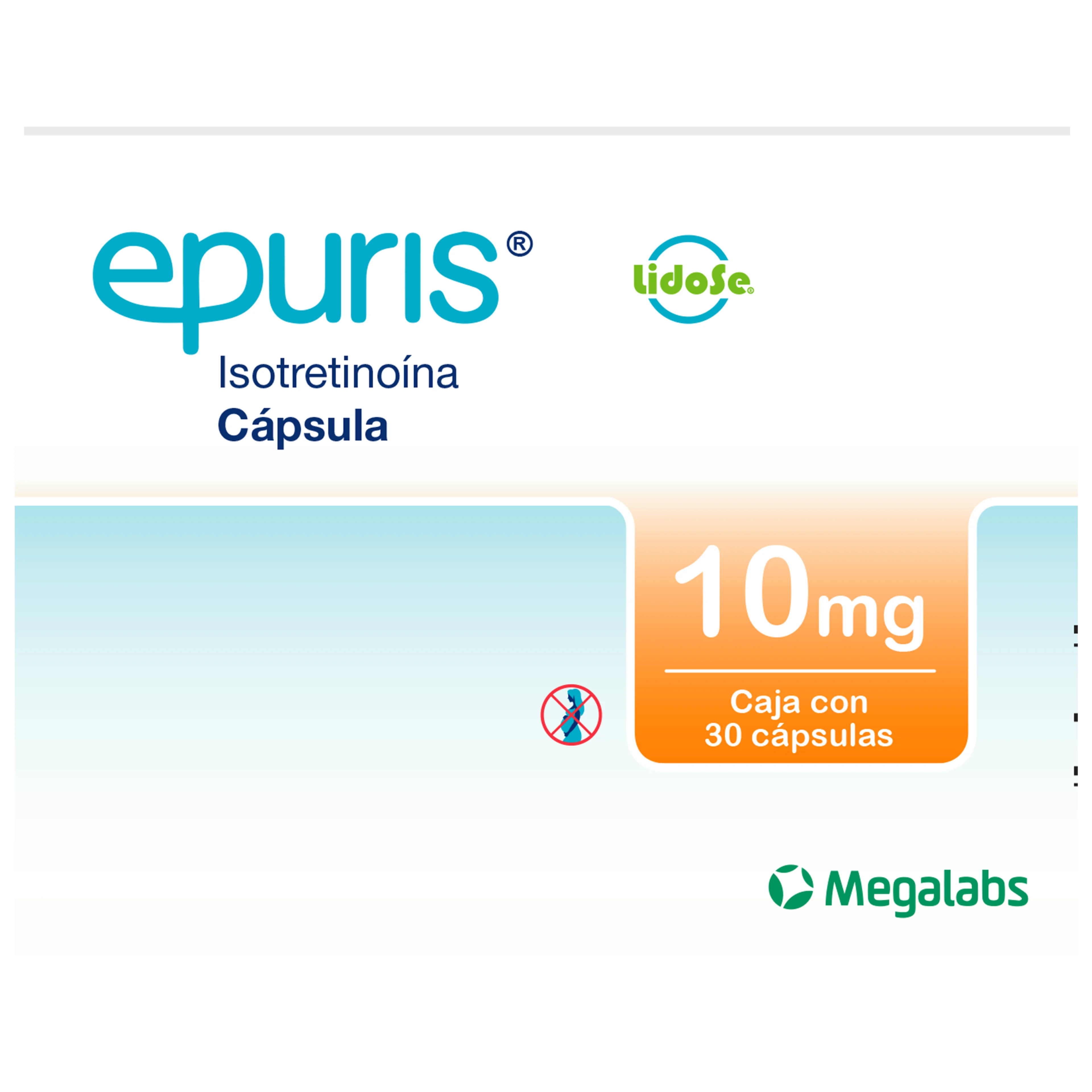 Epuris 10 Mg Con 30 Cápsulas