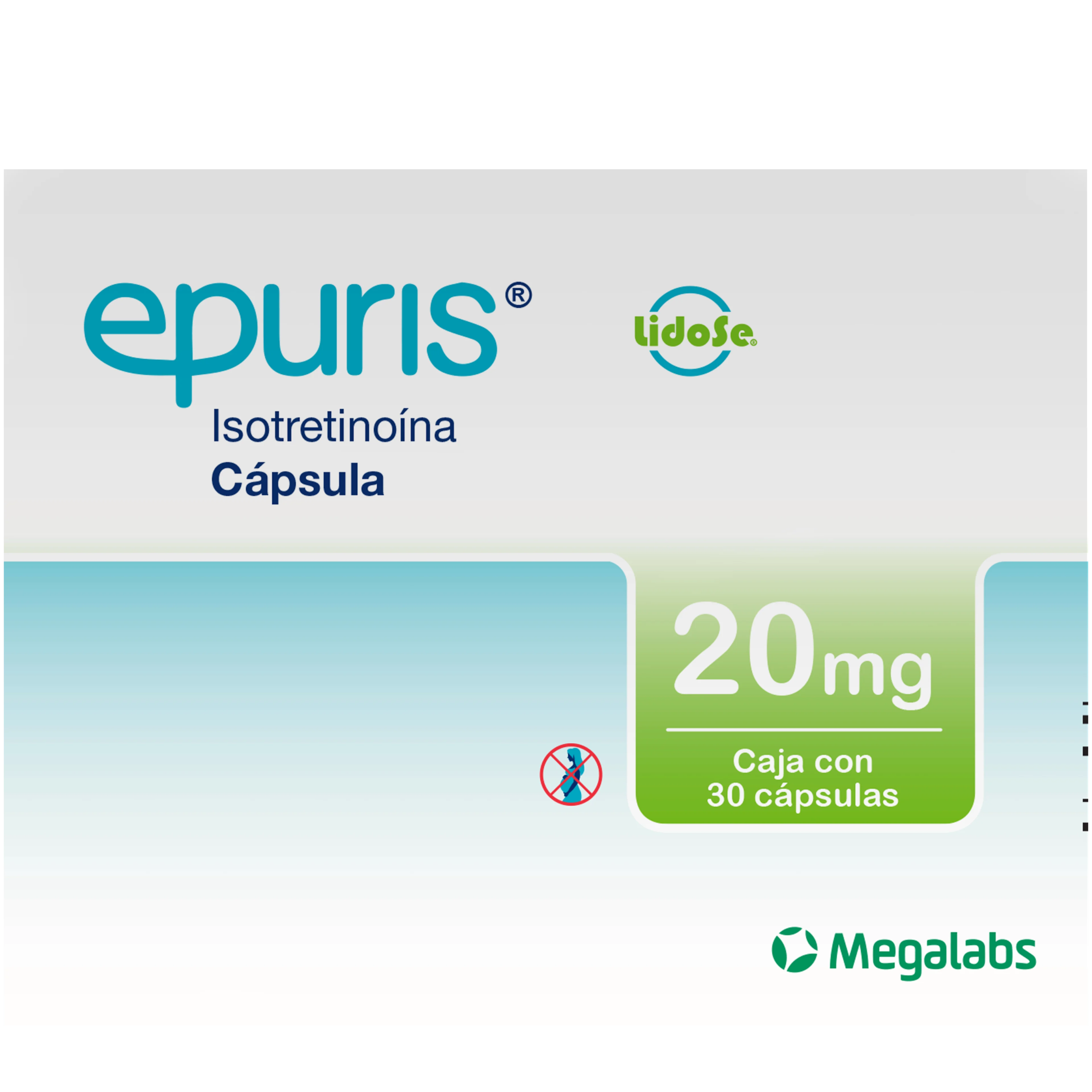 Epuris 20 Mg Con 30 Cápsulas